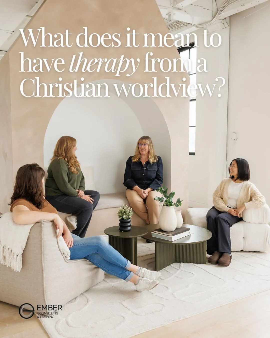 A space for both: FAITH + HEALING !!! 🕊️

It&rsquo;s therapy grounded in clinical training and evidence-based practice where faith is integrated if you choose. It points us to surrender!! The whole person is examined: emotional, relational and spiri