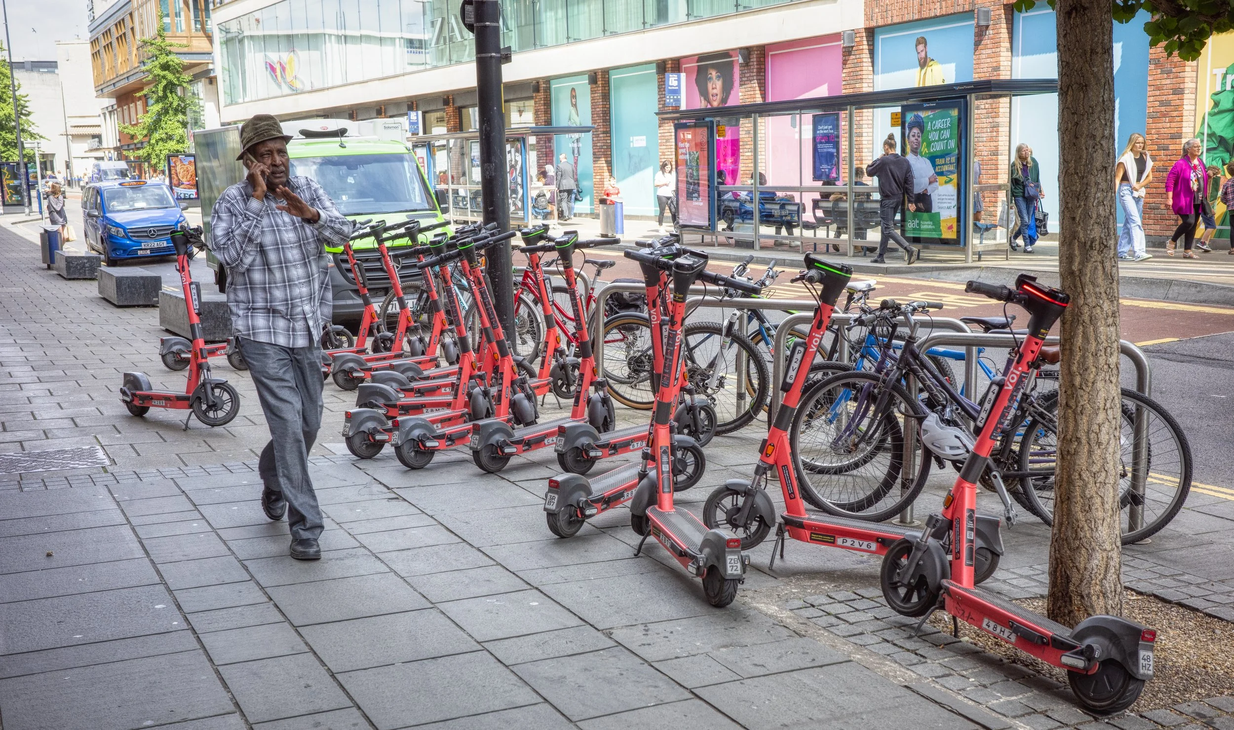 E-scooters have been huge in Bristol for some time 
