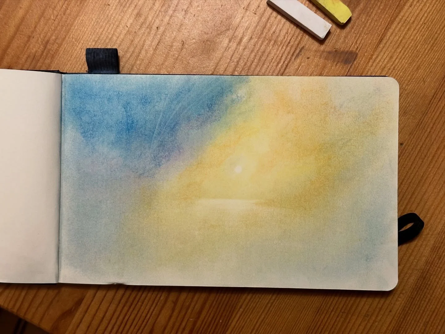 I will wait for you there // pastel