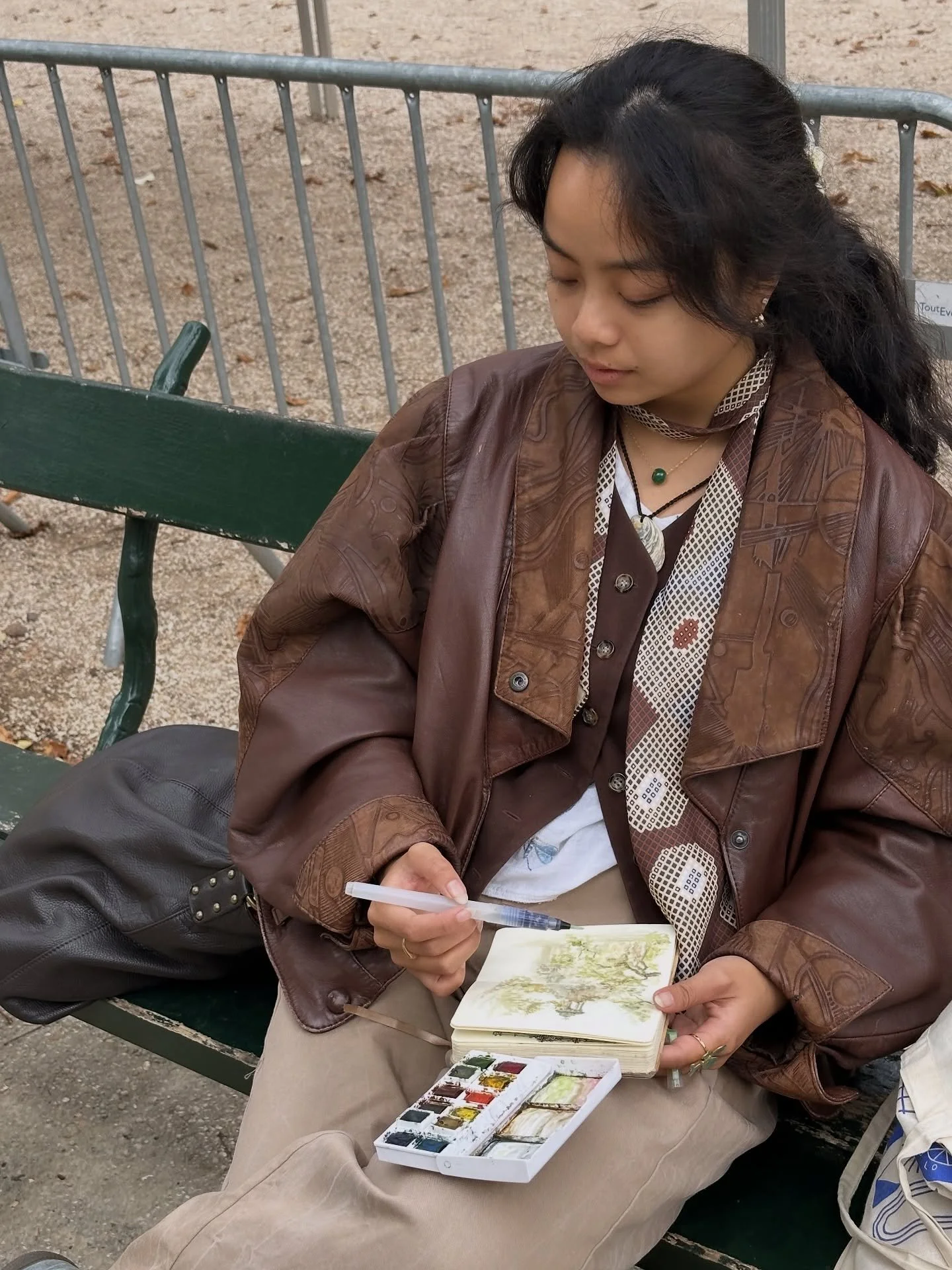 Watercolours, Parc des Buttes-Chaumont, Paris