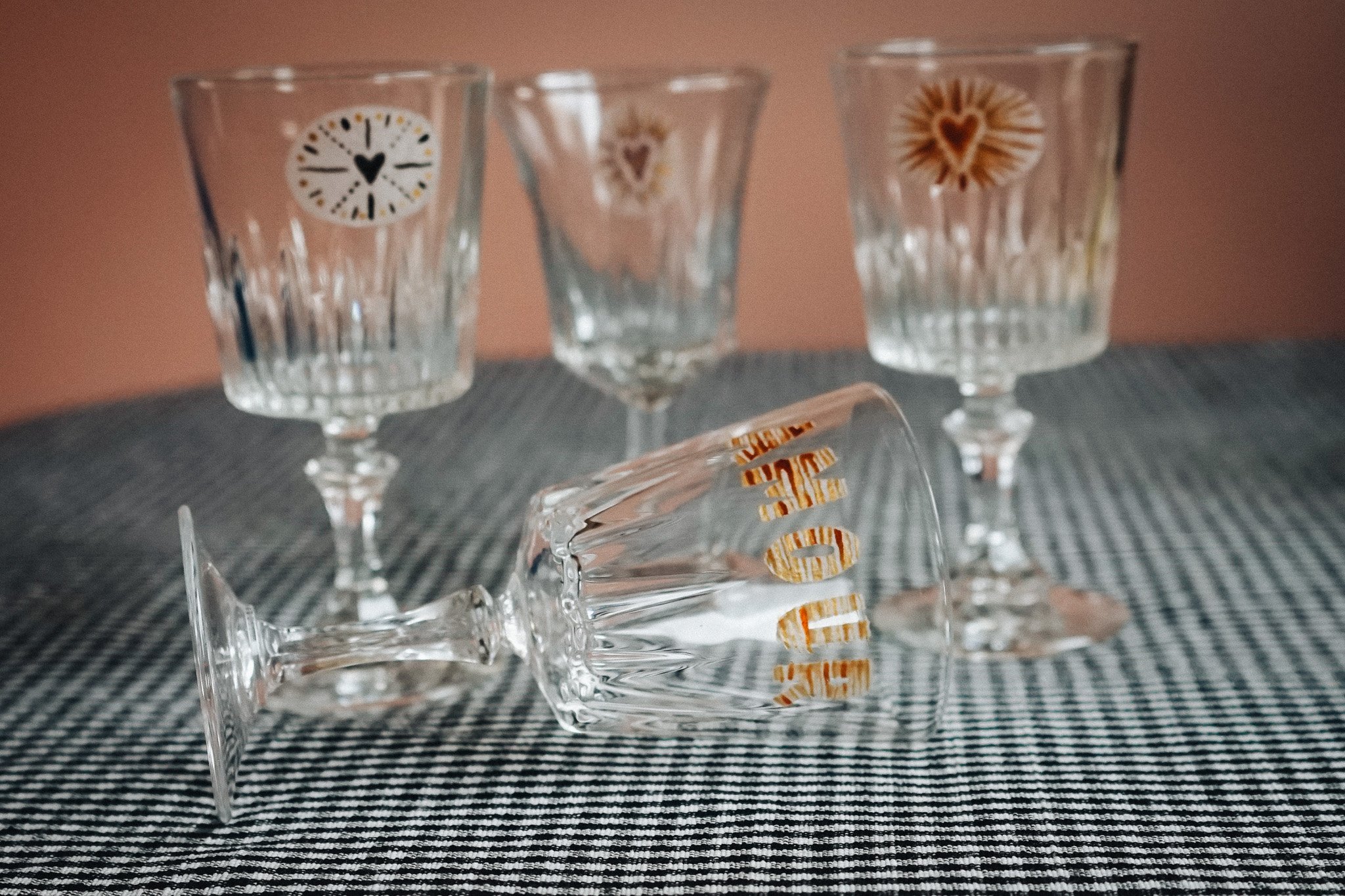 AMOUR | verre à pied