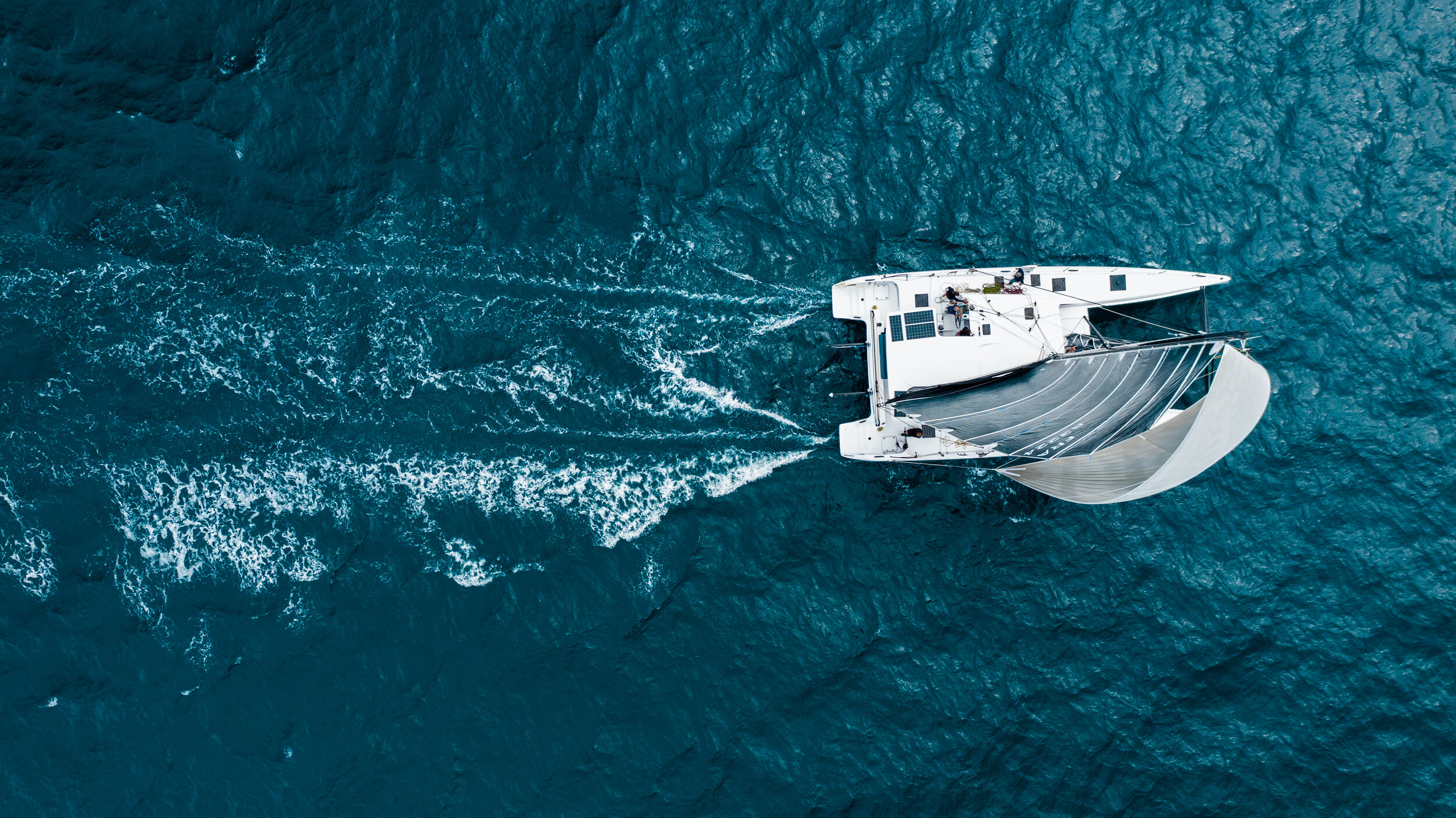 Outremer 5X Catamaran trailing.jpg