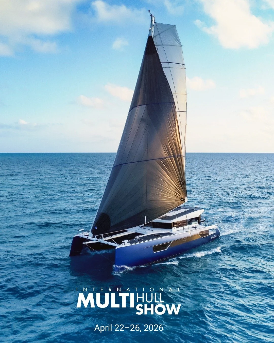 Windelo catamaran at International Multihull Show