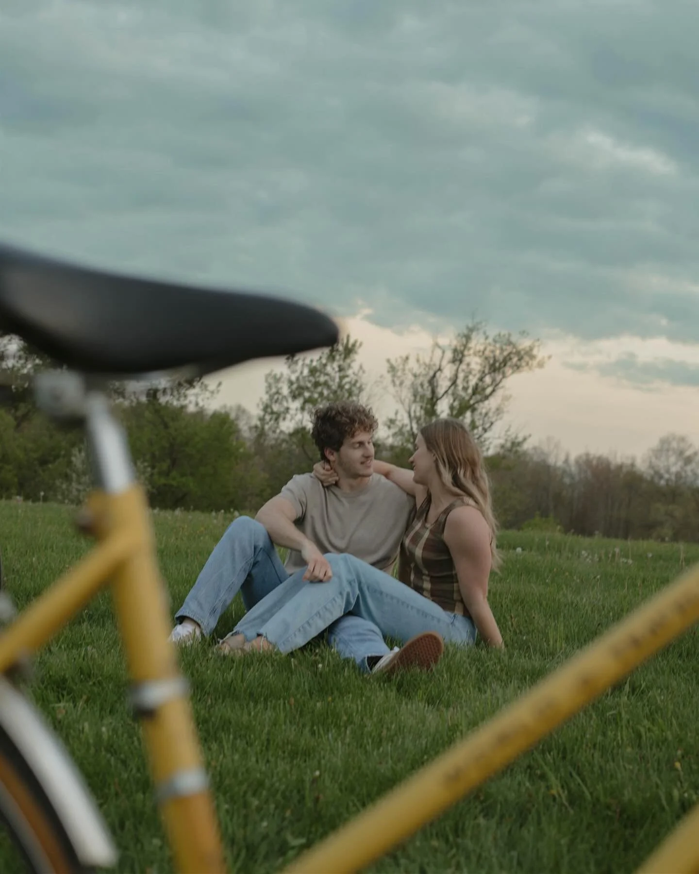 Bike rides, slow dances and each other under the moon light. Can&rsquo;t believe I forgot to post these. ✨