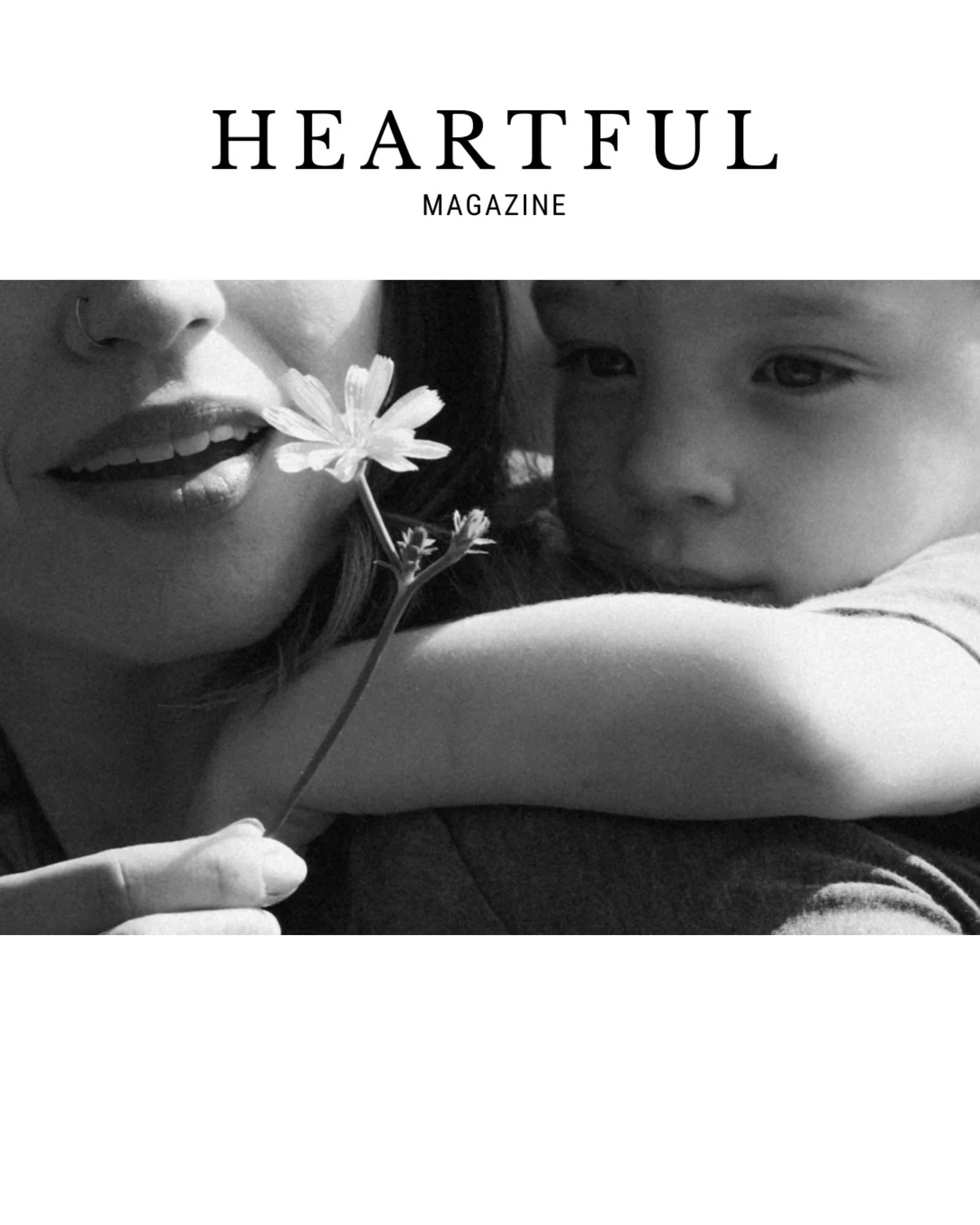 Grateful for the honor of having two images featured in @heartfulmagazine Spring 2026 alongside friends, and so many incredible photographers and their work I continue to be in awe of. 

The imagery in this magazine is raw, beautiful and so inspiring
