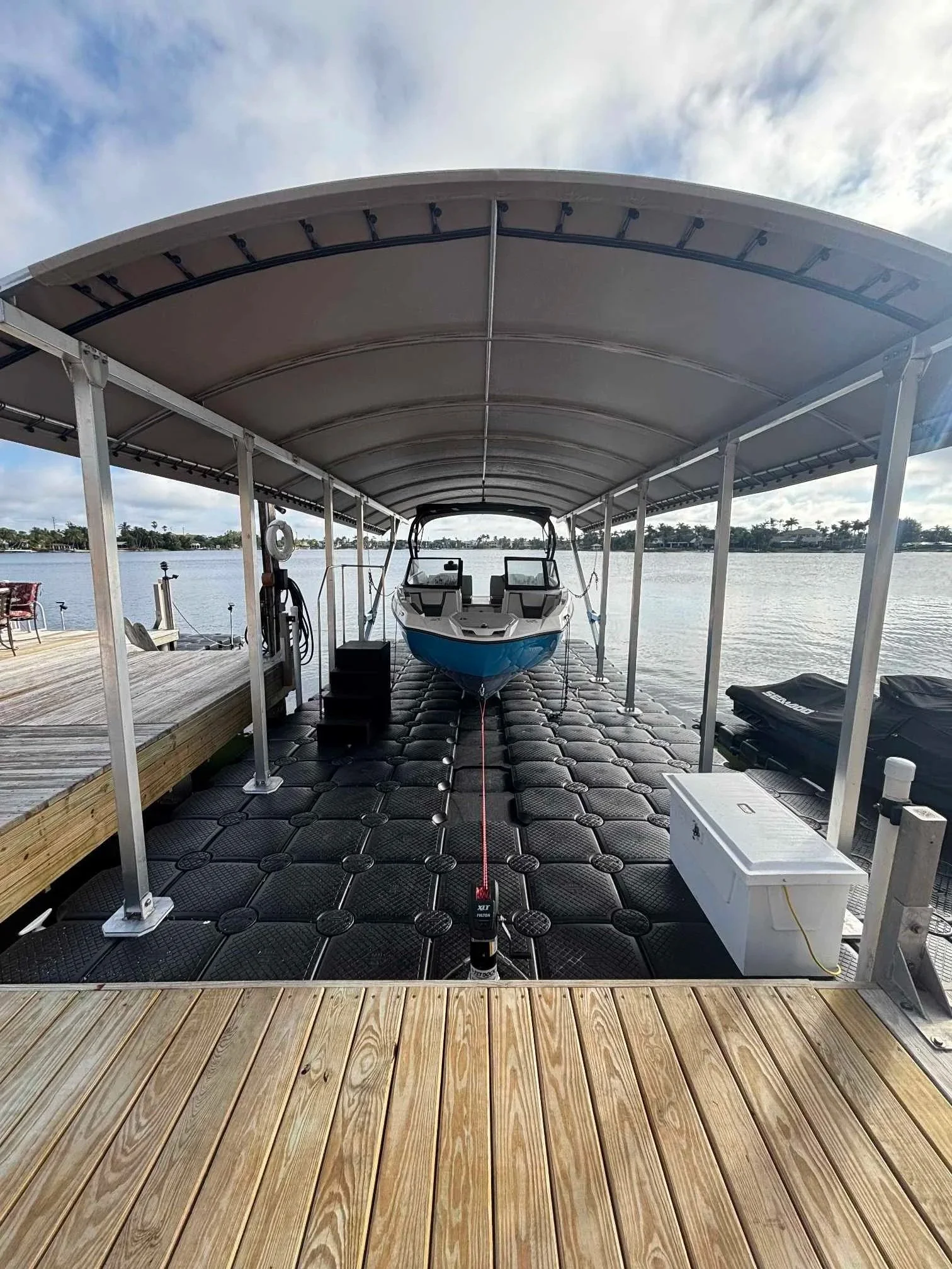 Jet Dock Canopy Cover