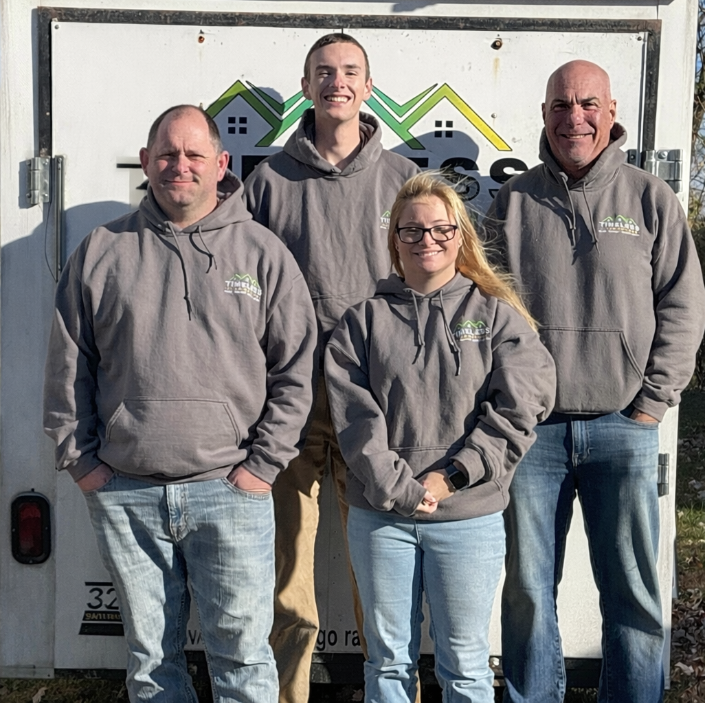 Company owners and employees (Eddie C, Evan, Jennifer and Eddie B)