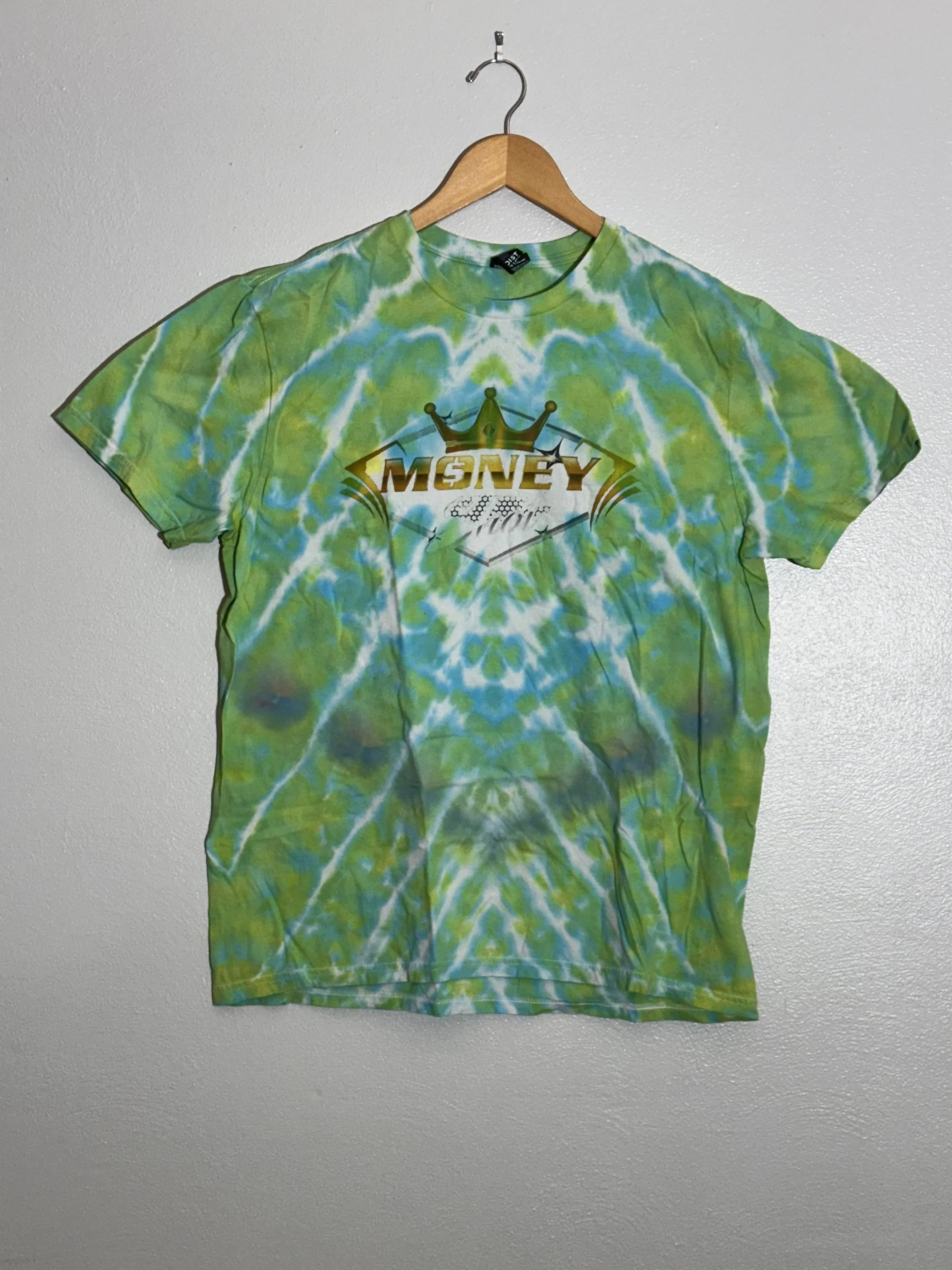 Men's/Unisex L green Tie-Dye (TD7)