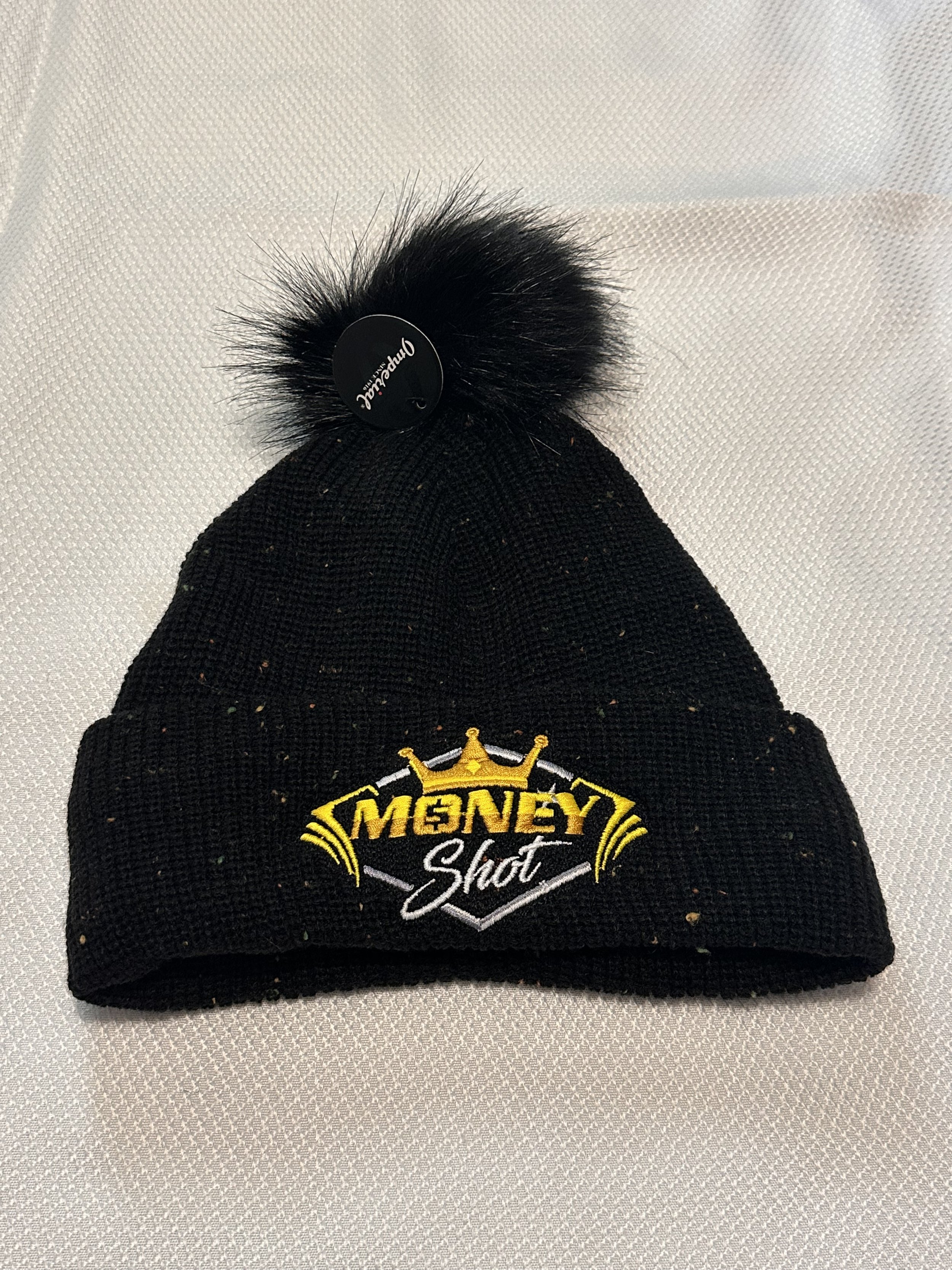Luxury pom pom beanie
