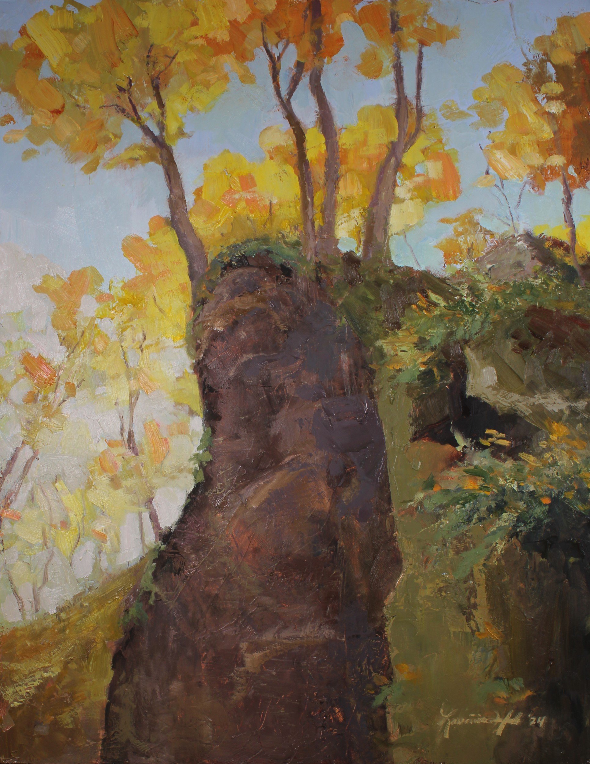 Fern Cliff in Autumn