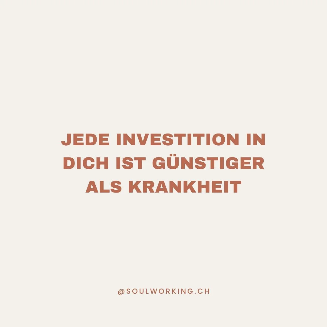 Ein paar Gedanken, ein paar Facts, ein paar Emotionen zu einem heiklen und doch so so wichtigen Thema.
Es betrifft uns alle. Und jeder von uns kann pr&auml;ventiv f&uuml;r seine Gesundheit sorgen.

Investierst du in Kosten oder dein Wohlbefinden?

Wo