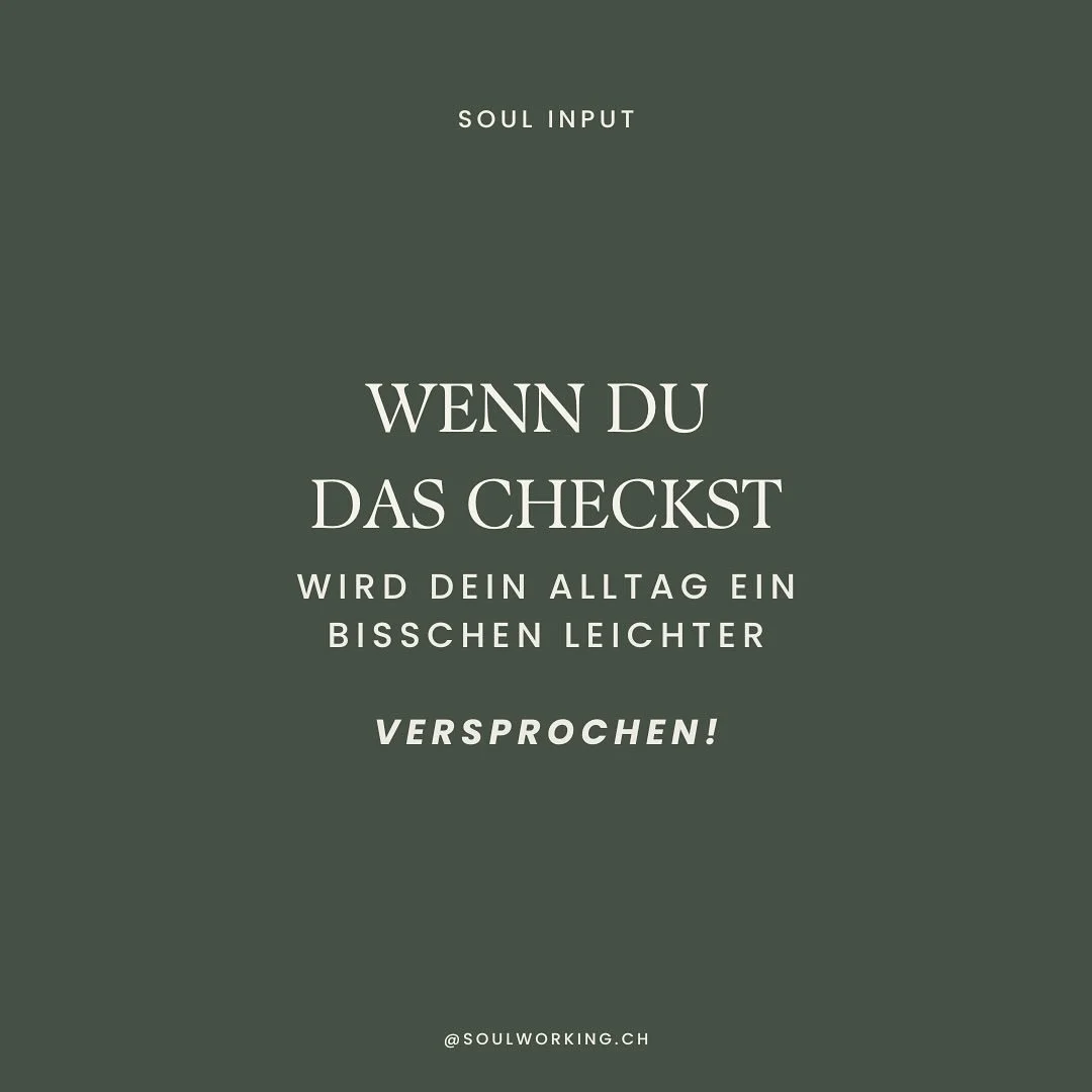 Perspektive ist ein Gamechanger✨

Hab ein paar Perspektiven Shifts f&uuml;r euch zusammengetragen und hoffe sie helfen dem einen oder anderen🫶🏼

Soul Inputs aus dem Herzen und aus dem Leben f&uuml;r euch.

Es ist Zeit, sich das Leben ein bisschen s