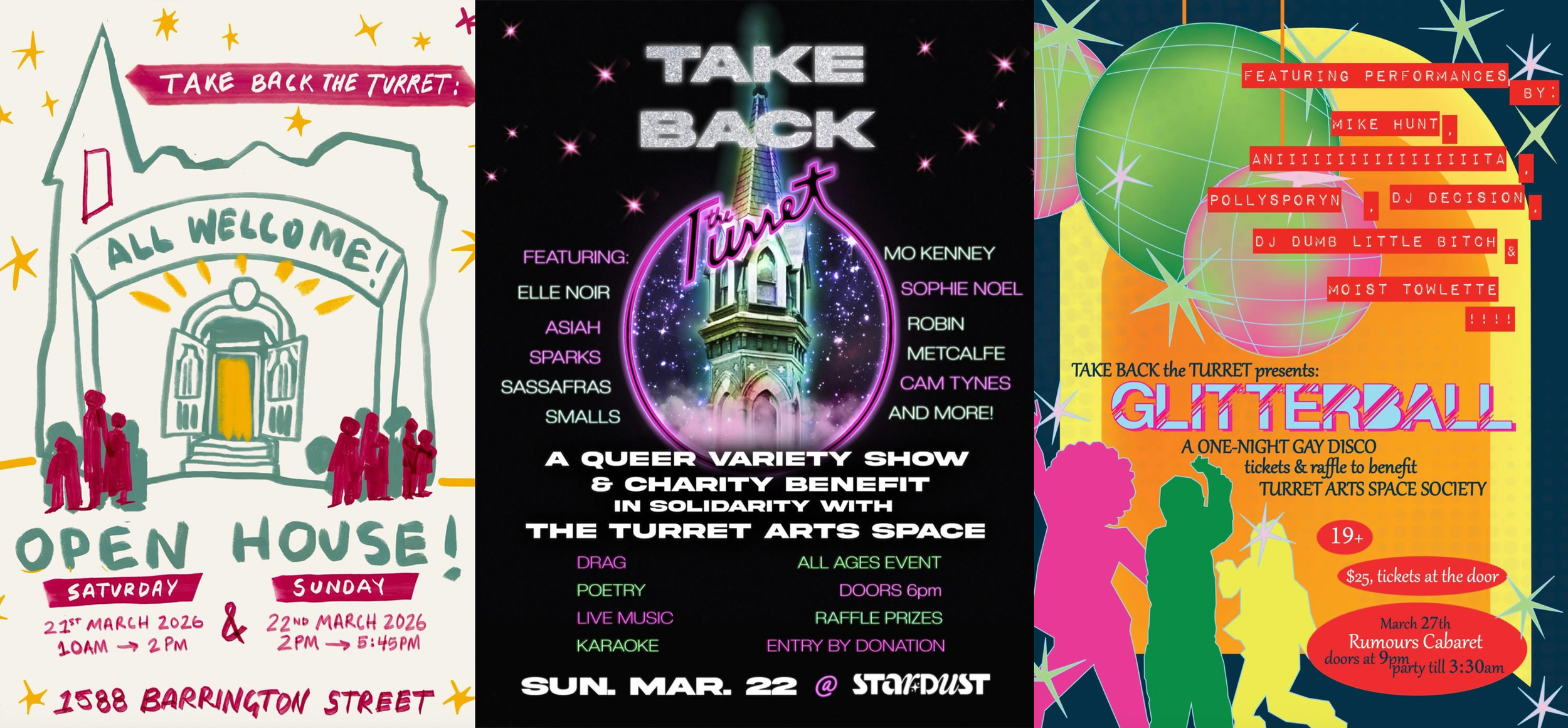 Take Back the Turret Events! 