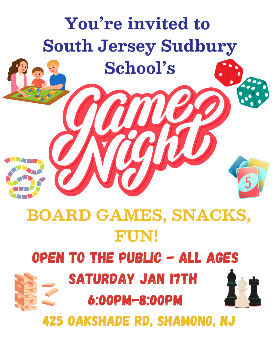 Game Night at SJSS!