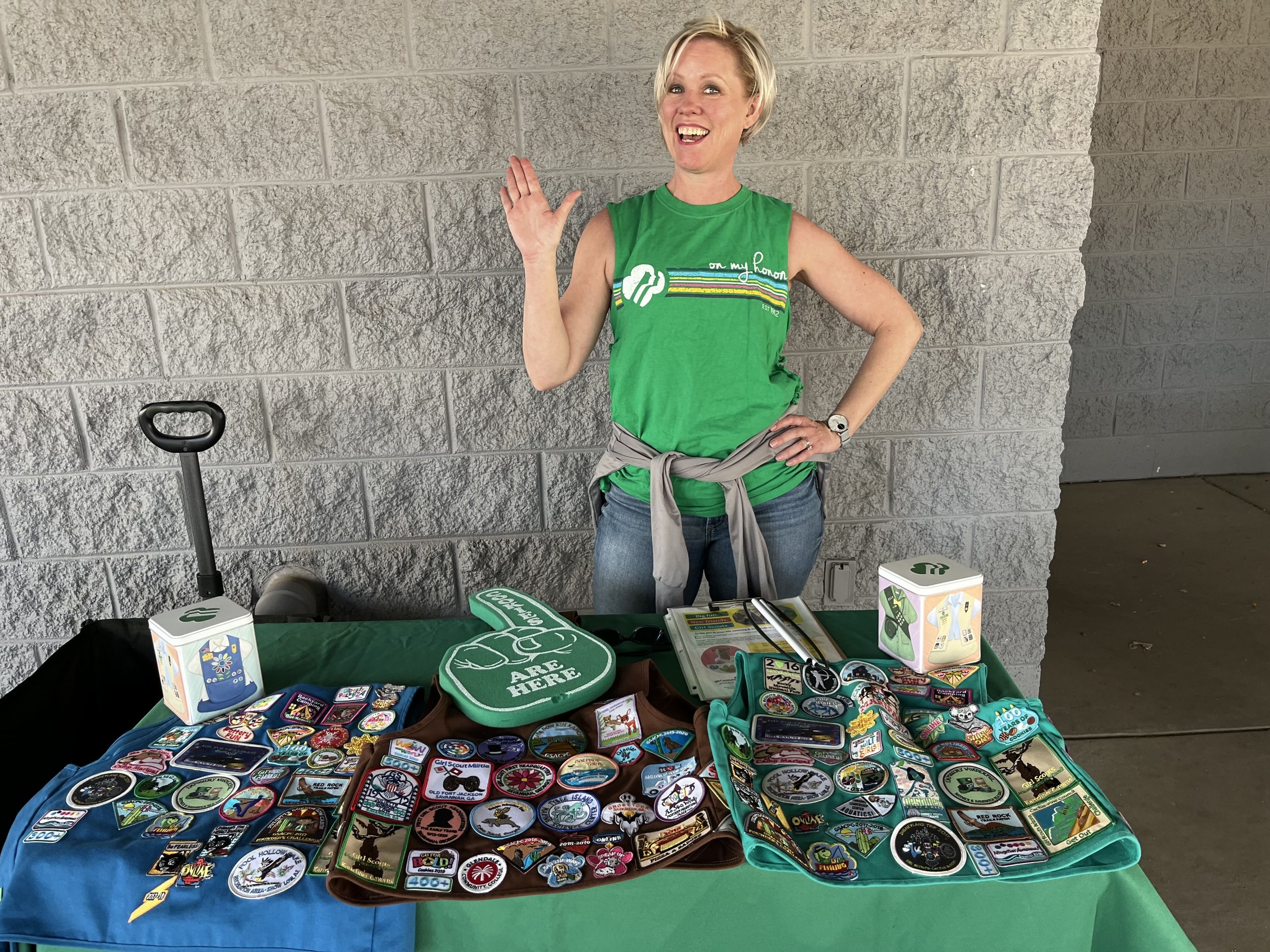 Laura Boldt CFP girl scout troop leader in Phoenix Arizona