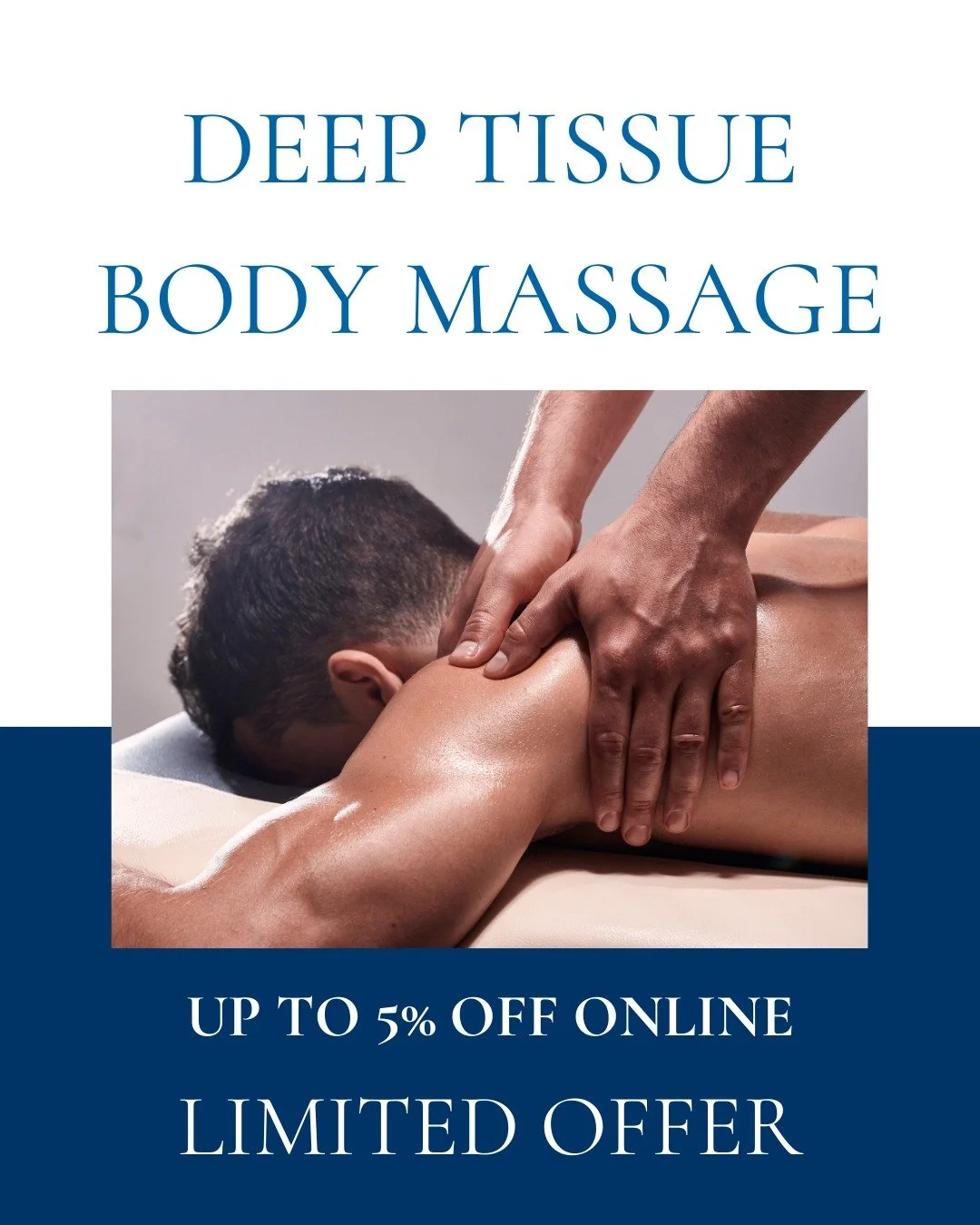 Training hard but not recovering properly?

Deep Tissue Body Massage
Up to 5% OFF online booking.

Supports muscle recovery, circulation and mobility.

Available in Leicester city centre.

Kerala Ayurveda Clinic
173 Belgrave Gate LE1 3HS
0116 262 111