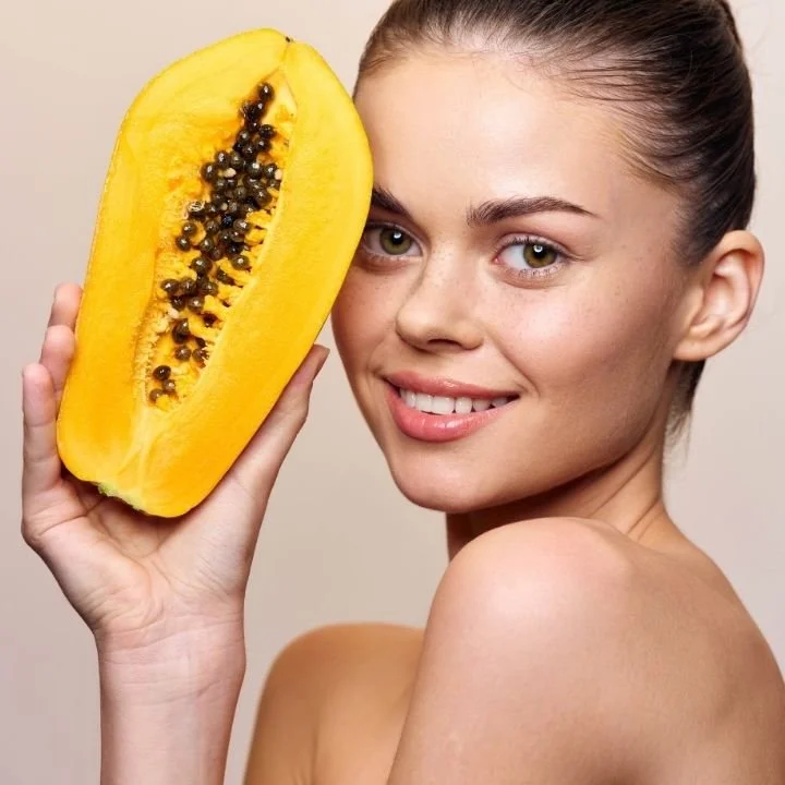 Papaya Brightening Facial for pigmentation, dark spots and uneven skin tone at Kerala Ayurveda Clinic in Leicester