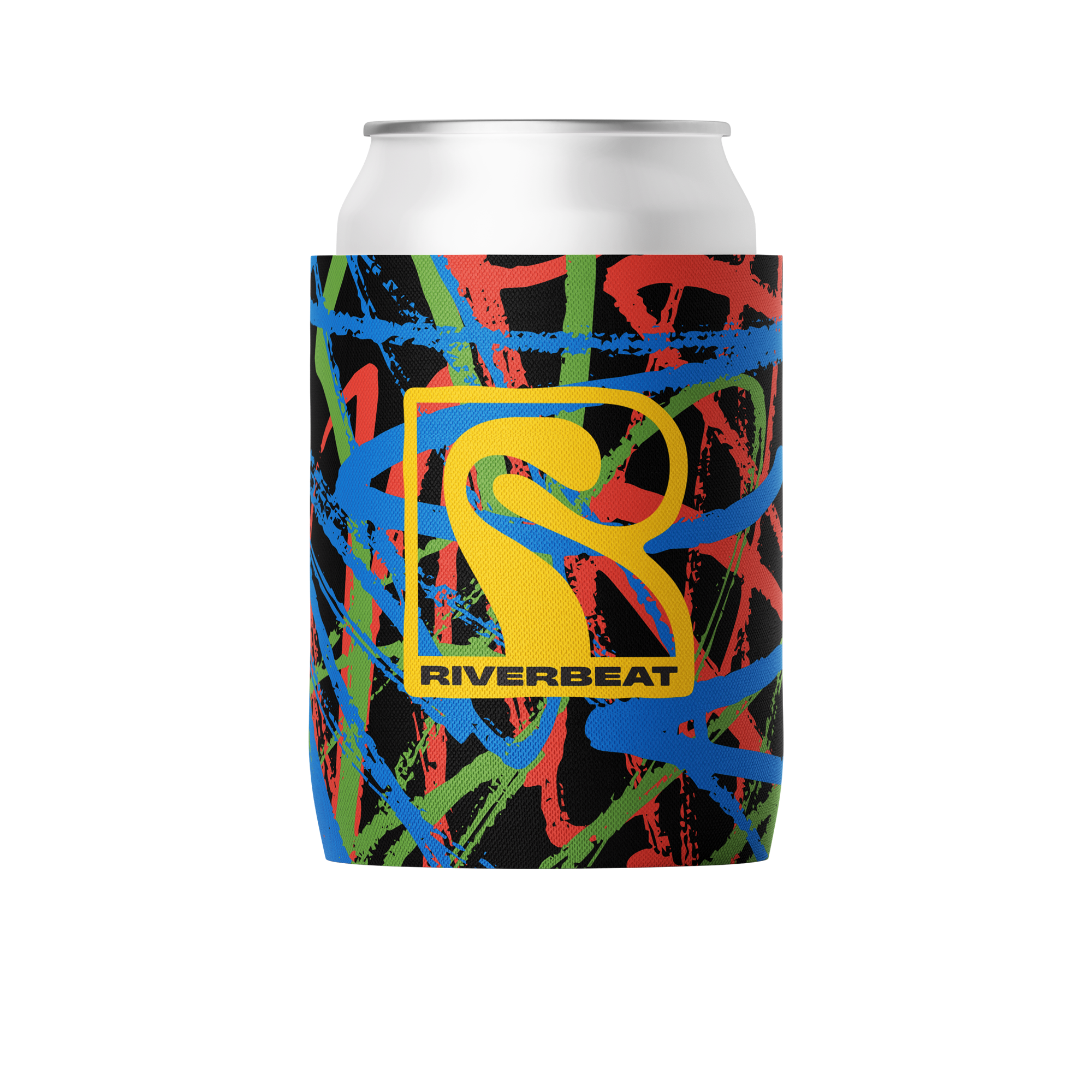 RiverBeat Scribble Koozie