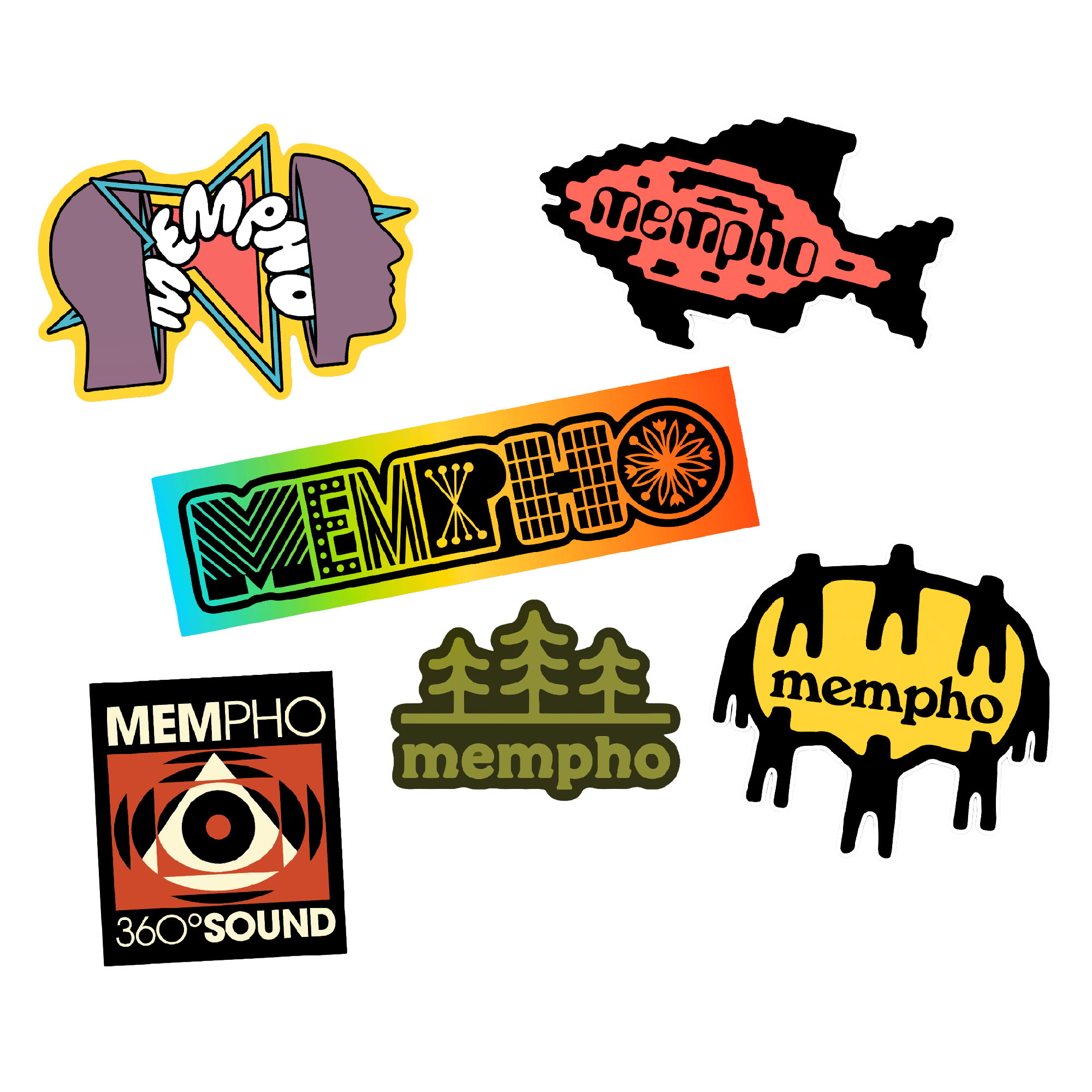 Mempho 2026 Sticker Pack