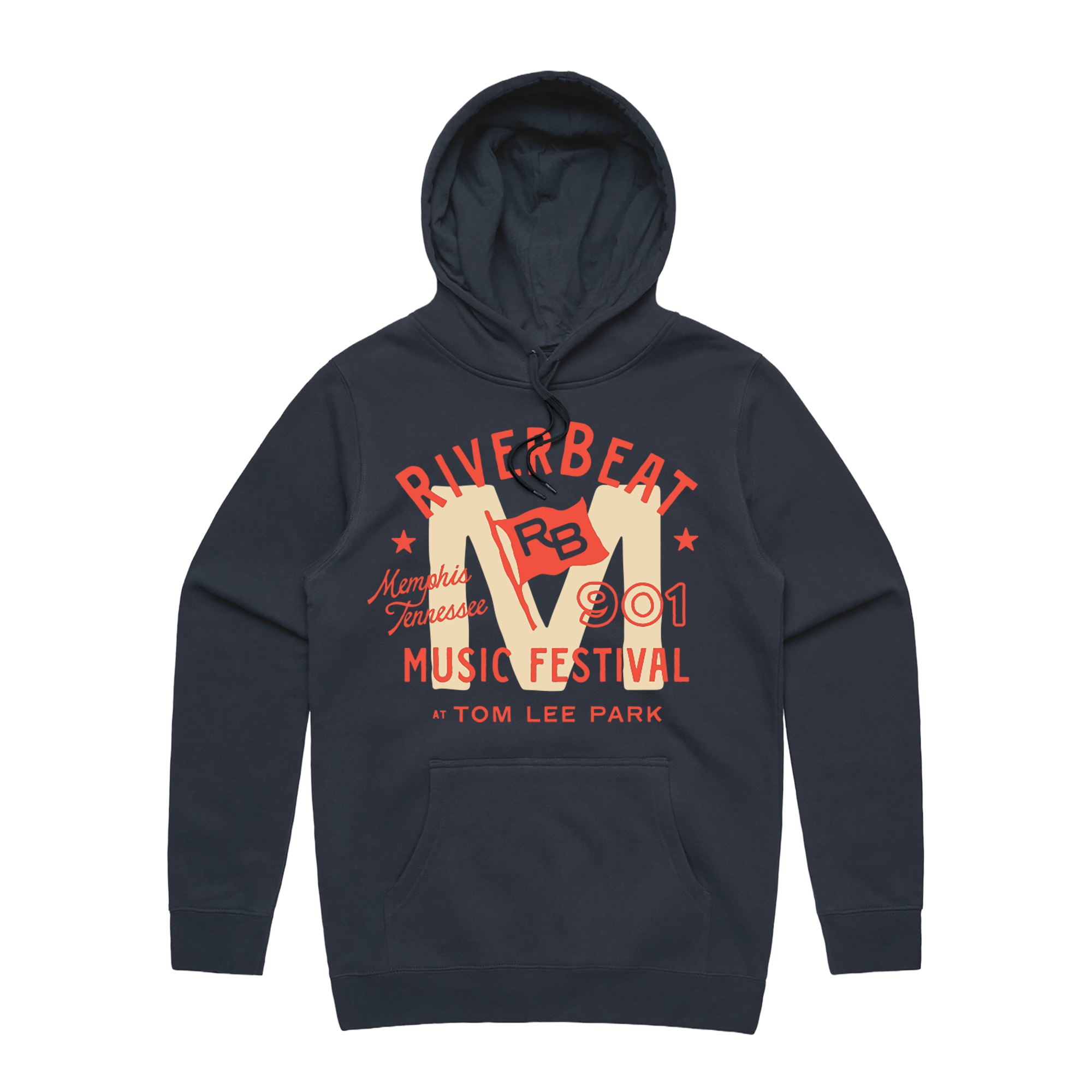 RiverBeat 2026 Flag Hoodie