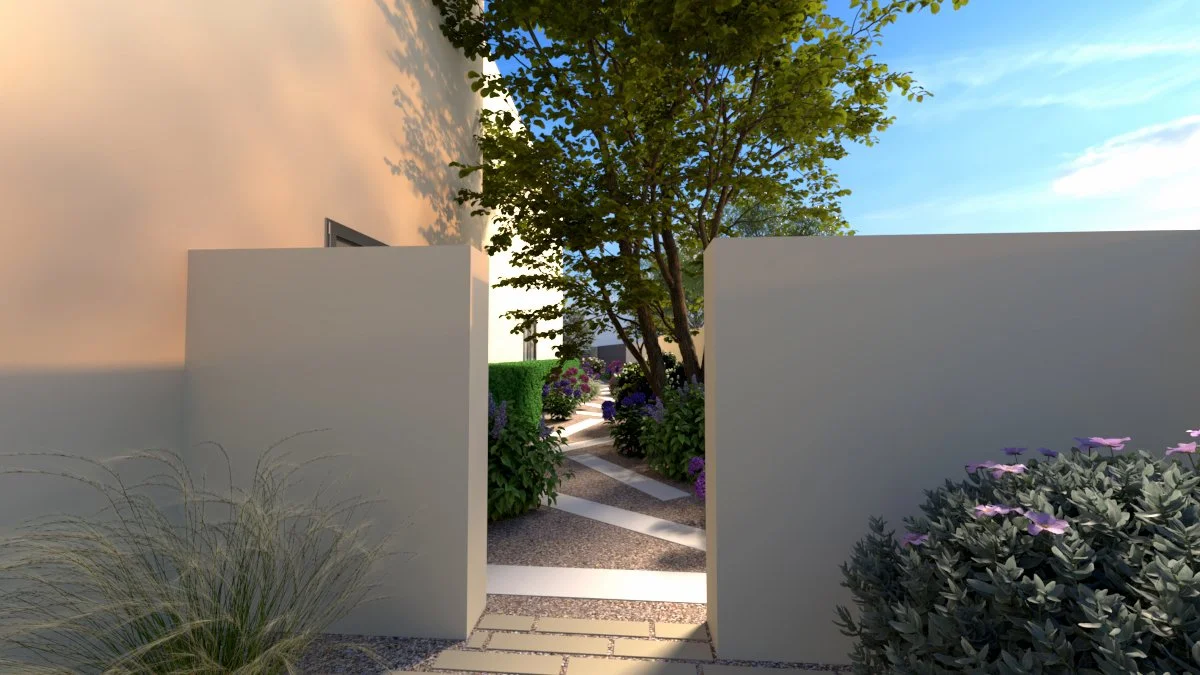 View of Side Gardens From Front Gardens.jpg