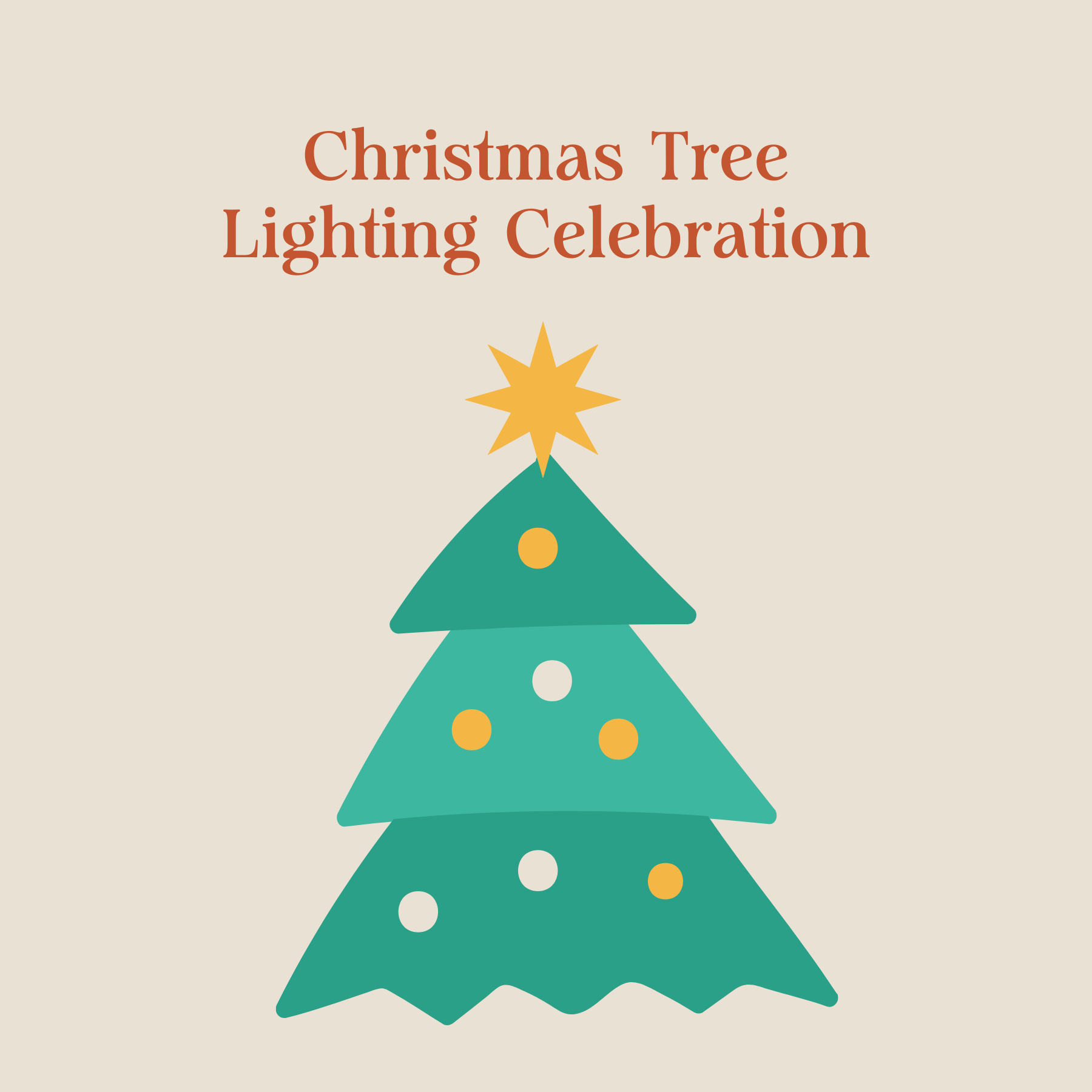 Christmas Tree Lighting Celebration