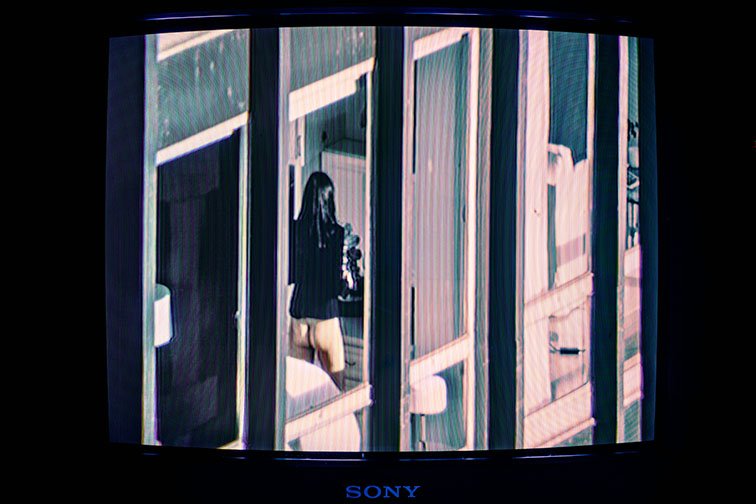 THE GIRL NEXT DOOR ON TV II. , ’25 
 
Standard Size 
Limited Edition of 9 and 3AP 
Signed by the Artist 
17” x 22” Unframed 
16” x 20” Matted and framed 
 
Large Size 
Limited Edition of 9 and 3AP 
Signed by the Artist 
36” x 48” Unframed 
34” x 46” 