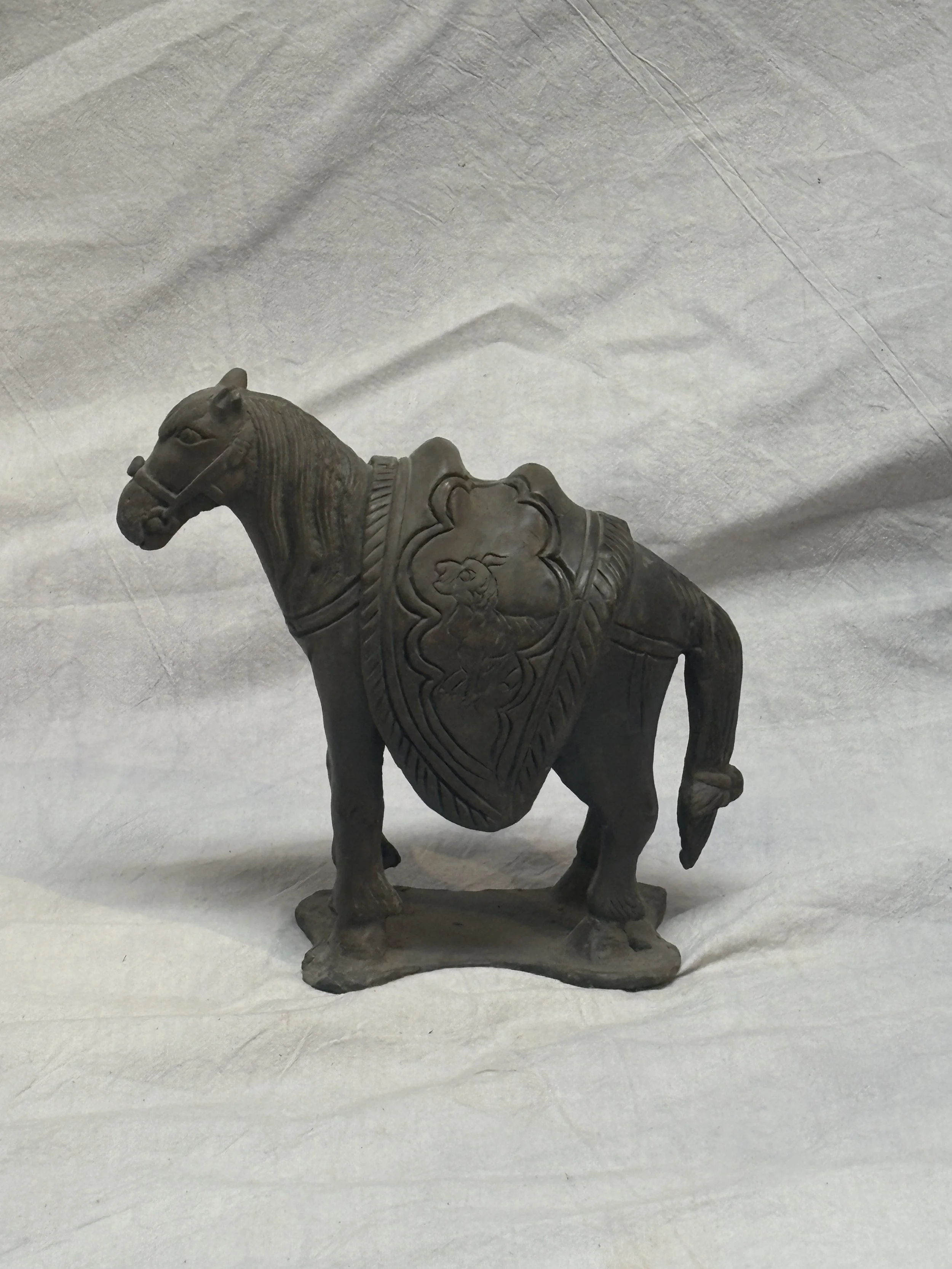 Black Ceramic Horse