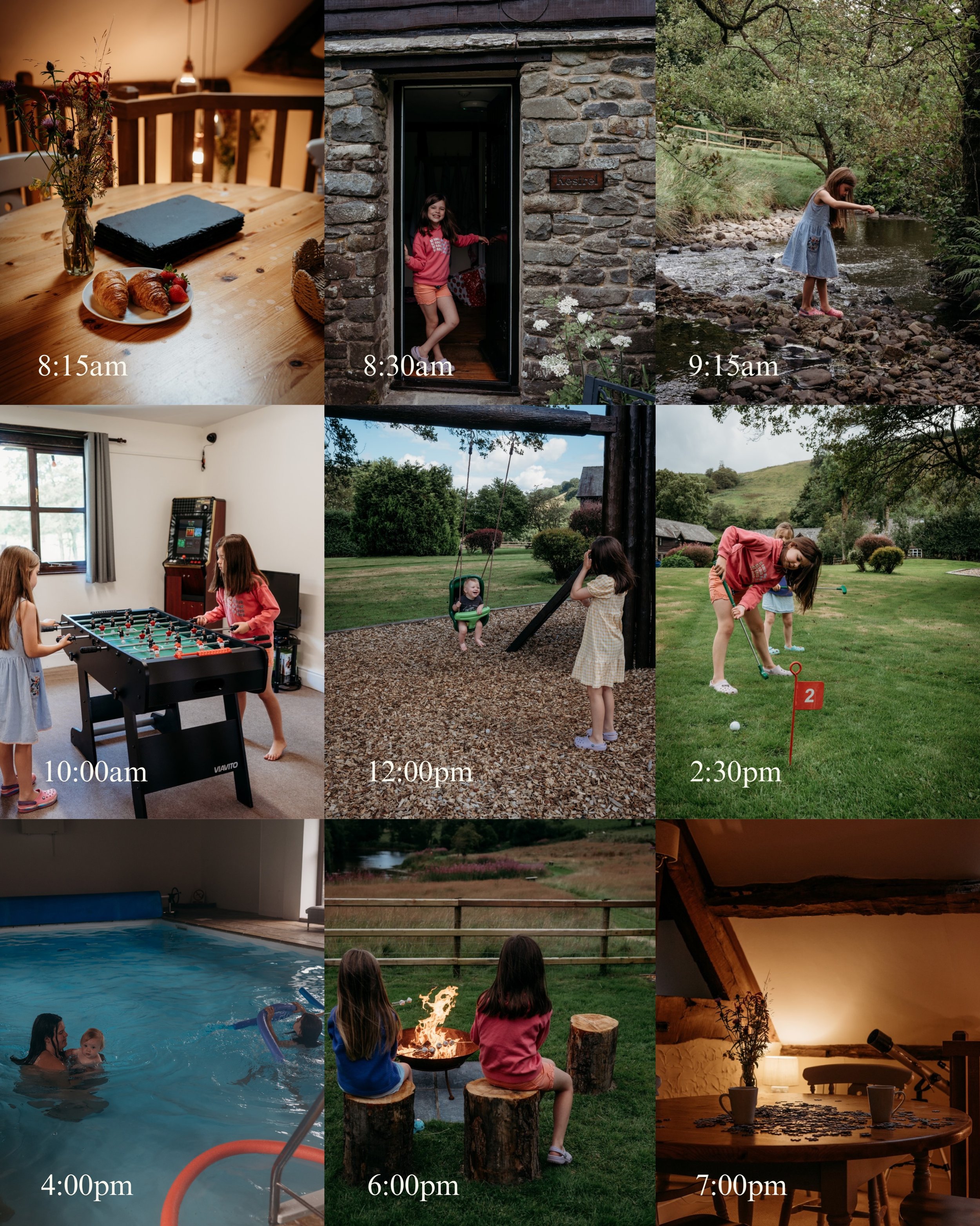 A full day of play at @lakecottagesatcwmchwefru 🤍

Highlighting all the little adventure, games, and time exploring the outdoors. 

There&rsquo;s plenty to keep them busy from morning to bedtime.

Link in bio for October availability!