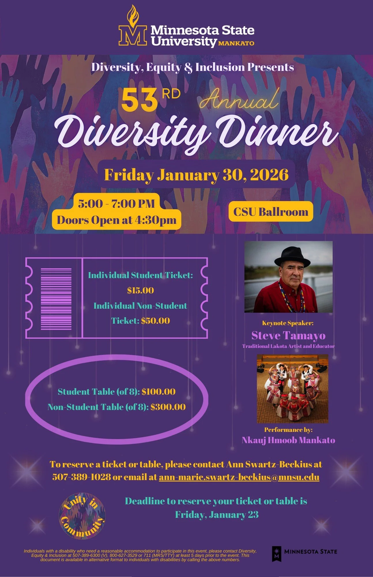 53rd Annual Diversity Dinner