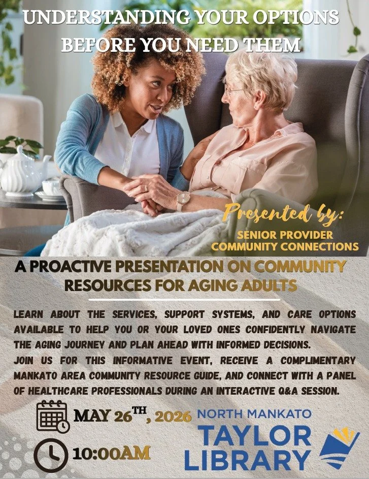 Presentation on Community Resources for Aging Adults