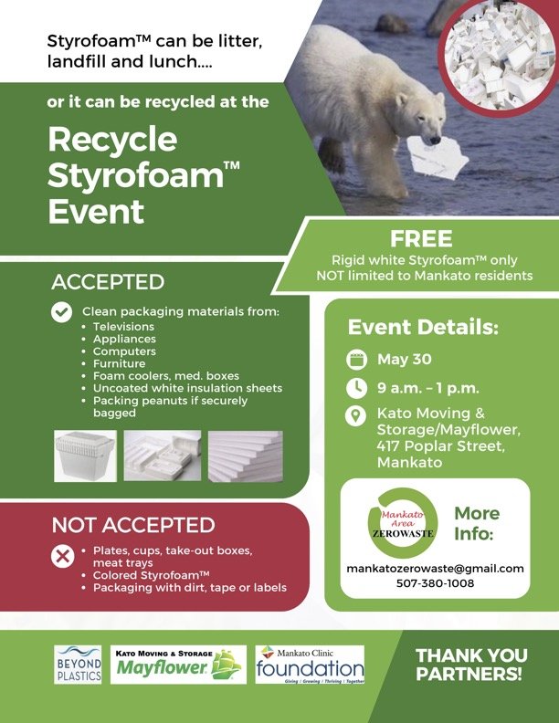 Rigid Styrofoam™ Recycling
