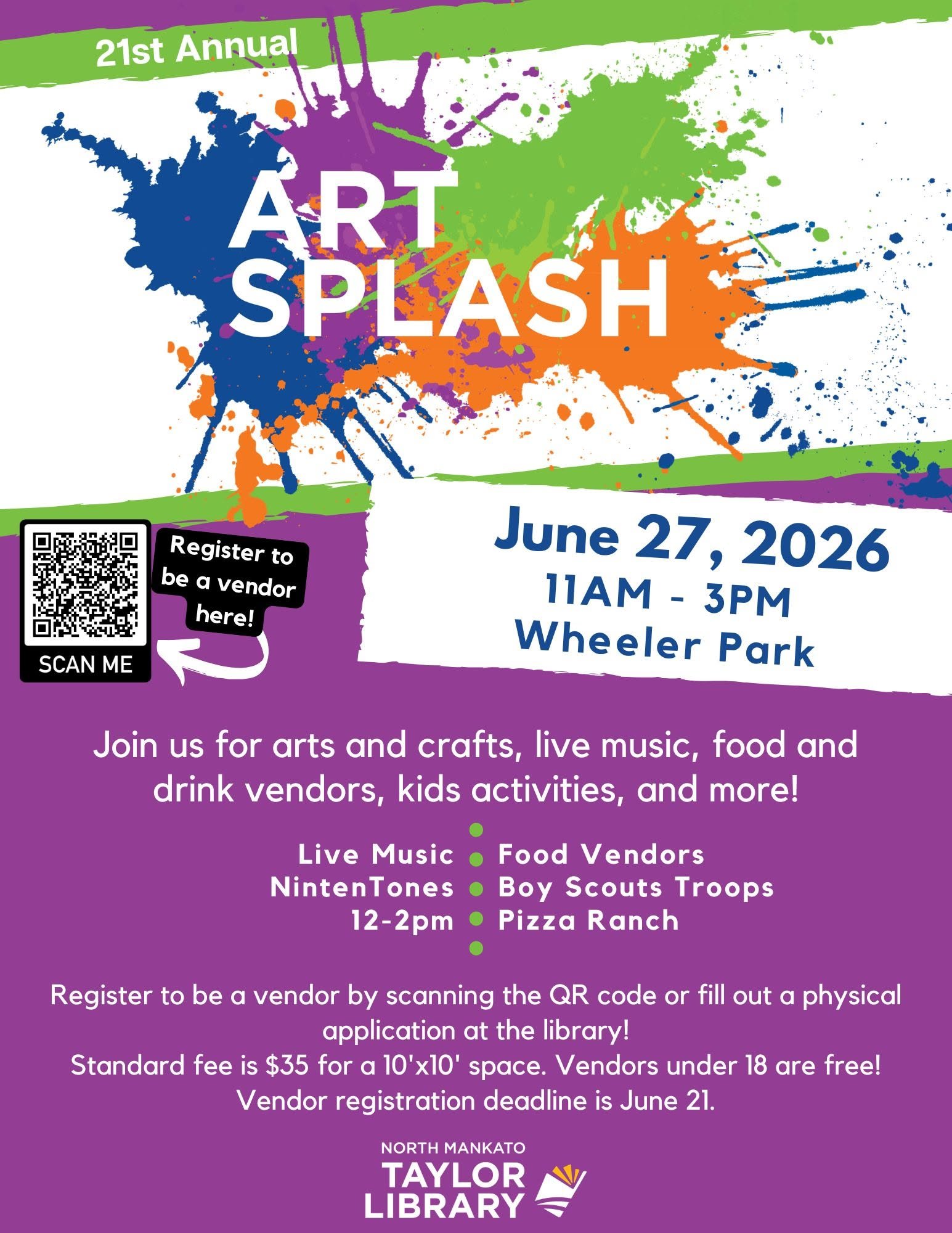 ArtSplash Art Fair in North Mankato