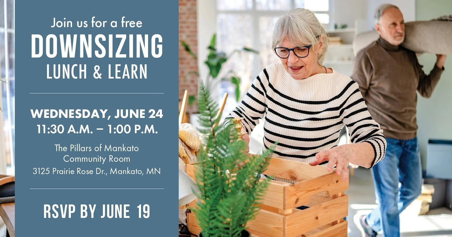 Lunch and Learn at The Pillars of Mankato