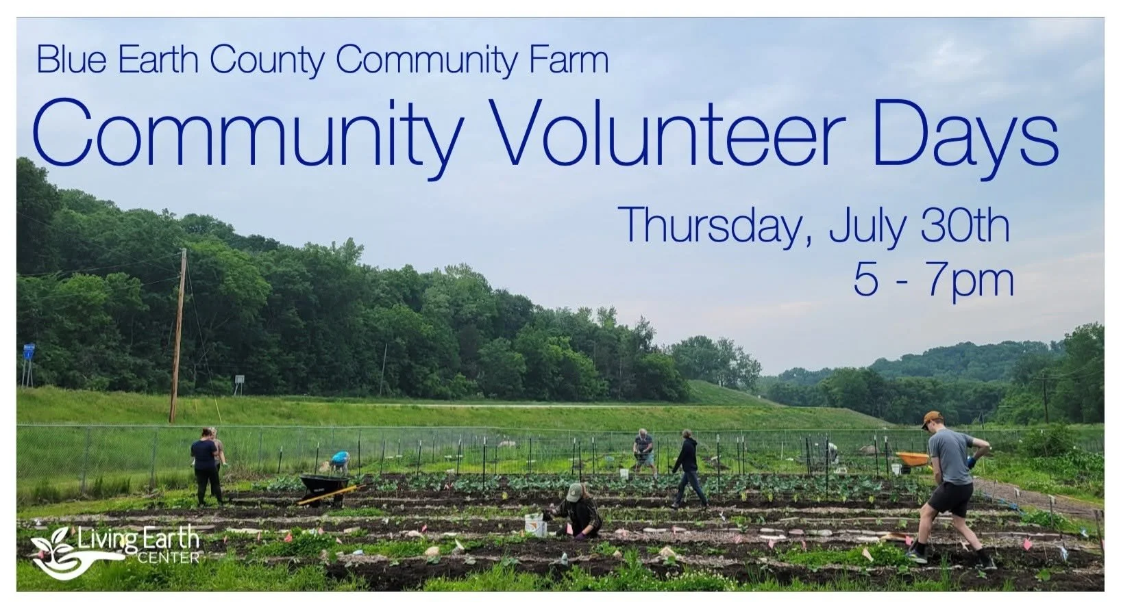 July Community Volunteer Day at BEC Community Farm