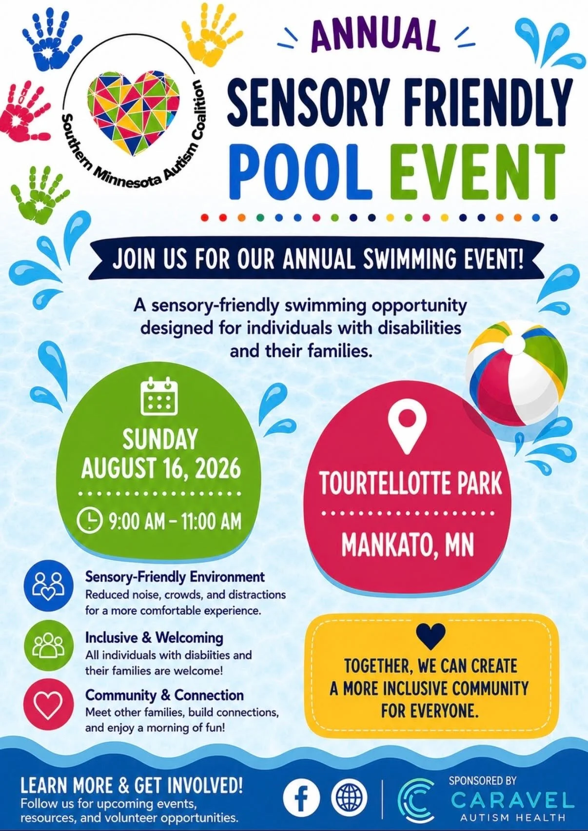 Sensory Friendly Swim Event