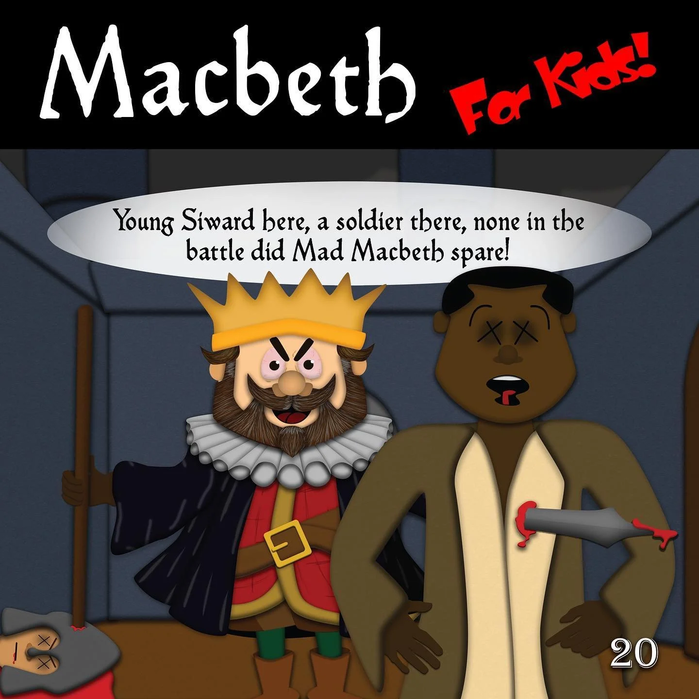 Okay, so it MIGHT not actually be for kids&hellip;

#Macbeth #Shakespeare #WilliamShakespeare
#TheScottishPlay #TragedyofMacheth
#TheTragedyofMacbeth #shakespearequotes #shakespearememes #shakespeareandcompany
#Shakespeareforall #shakespeareinthepark
