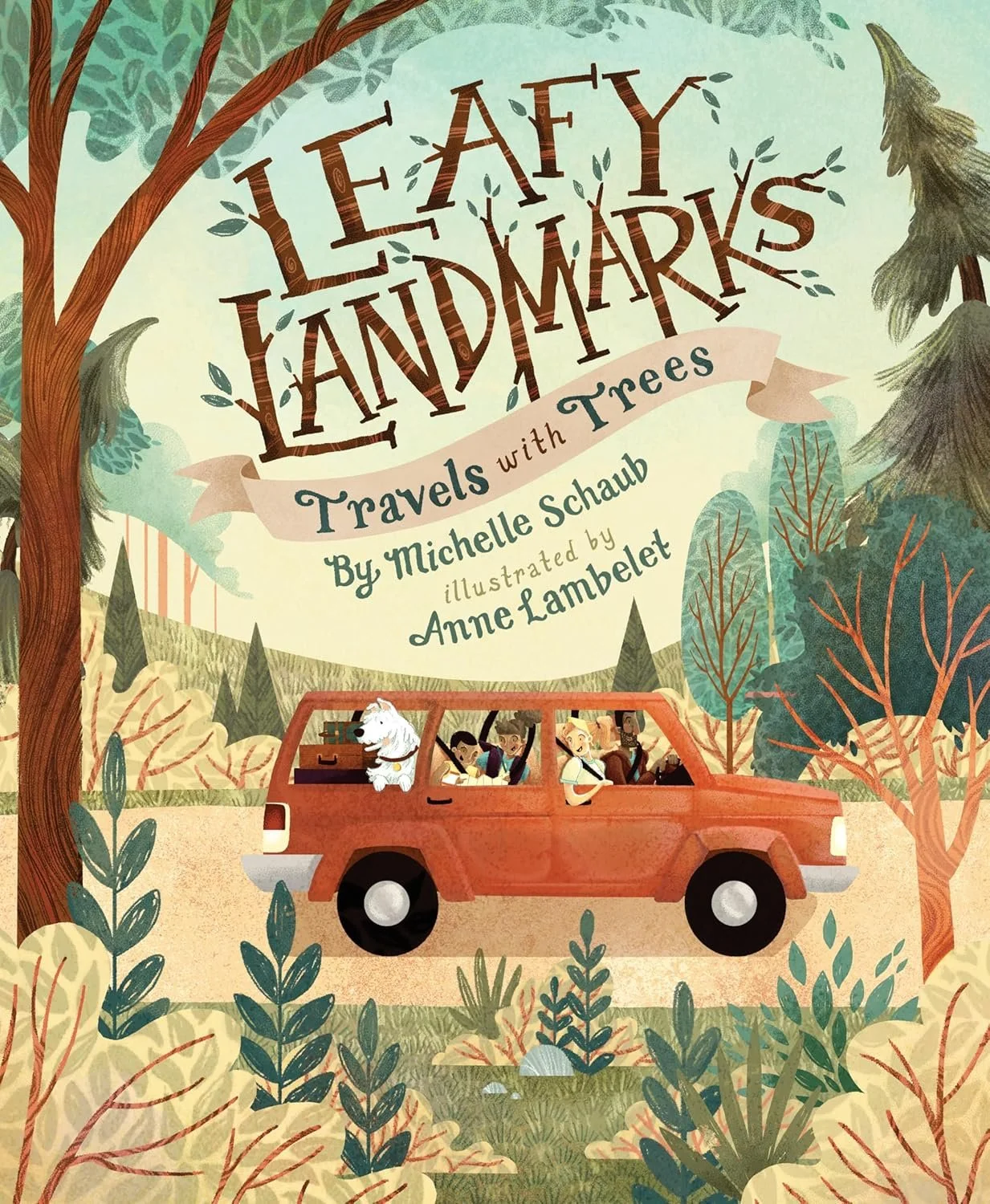 Leafy Landmarks: Travels with Trees invites readers on a journey across the globe to discover extraordinary trees and the stories they hold. Michelle Marie Schaub weaves poetry, history, and wonder into each stop along the way, showing how trees shap