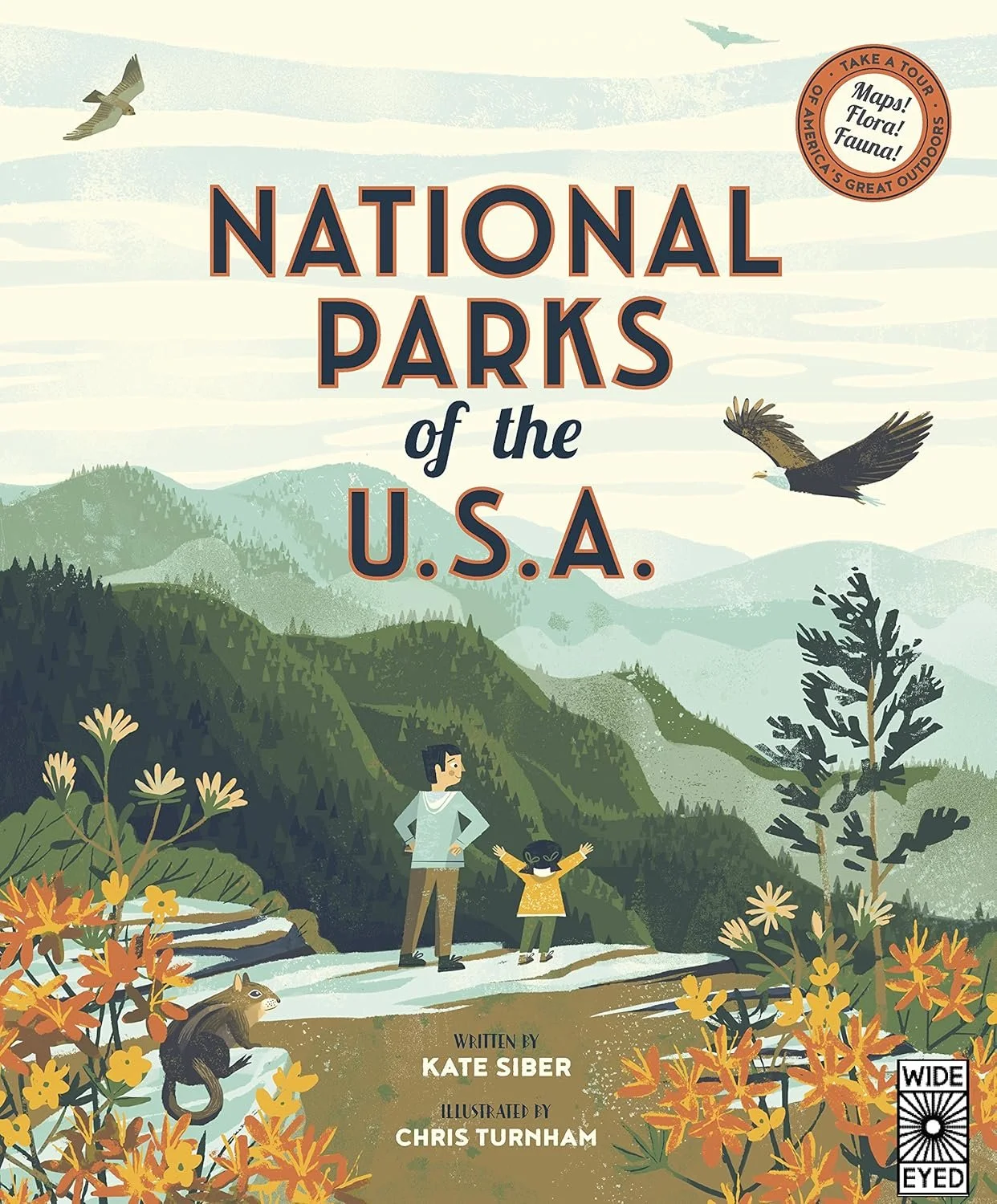 National Parks U.S.A. invites readers on an unforgettable journey through America’s most breathtaking landscapes. Kate Siber highlights the beauty, wildlife, and unique stories of each park, inspiring curiosity and a deep appreciation for the natural