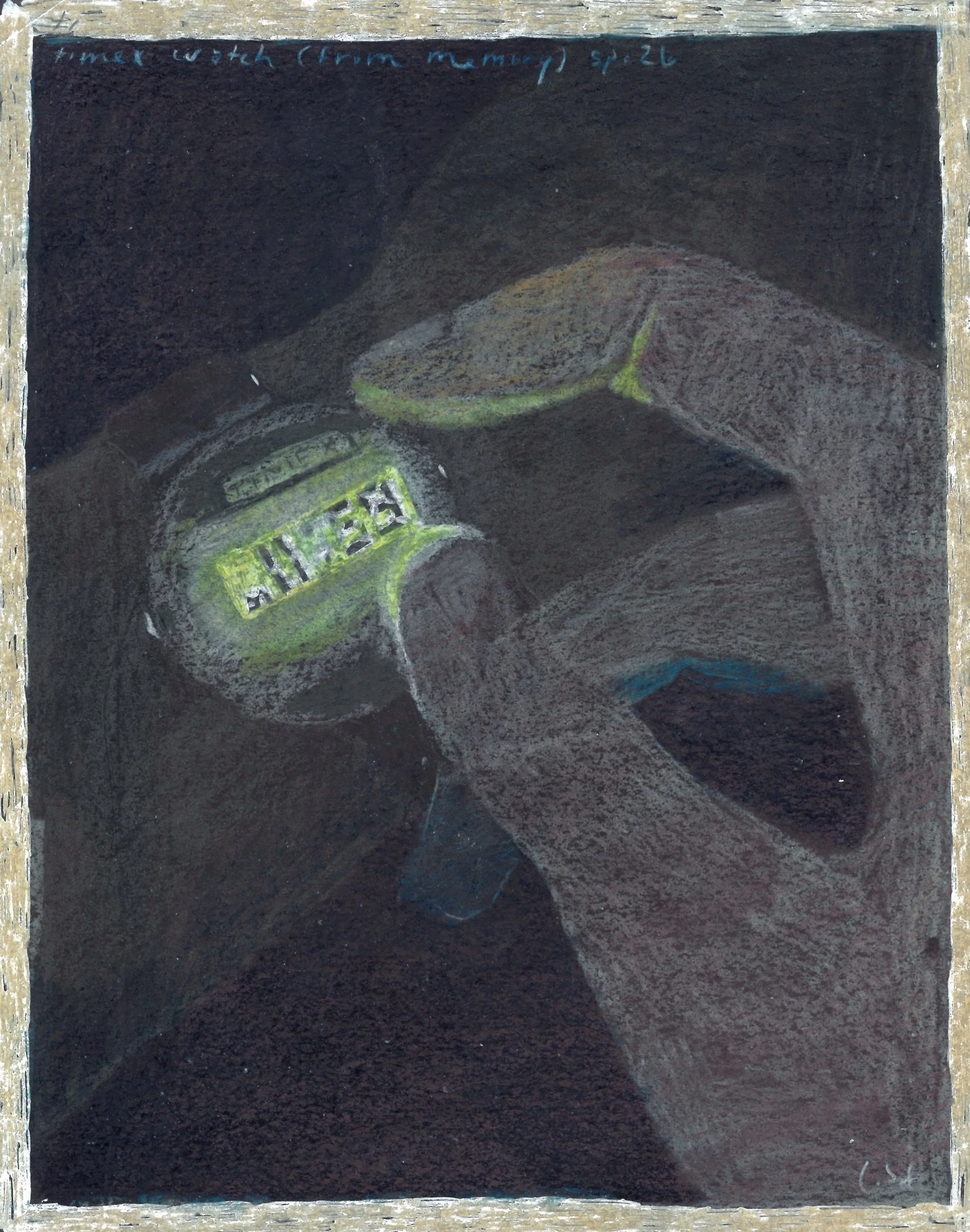 timex watch (from memory)