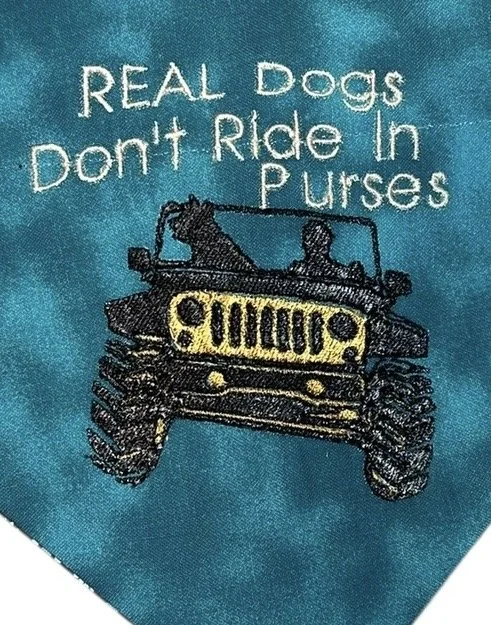 Real Dogs Don’t Ride in Purses