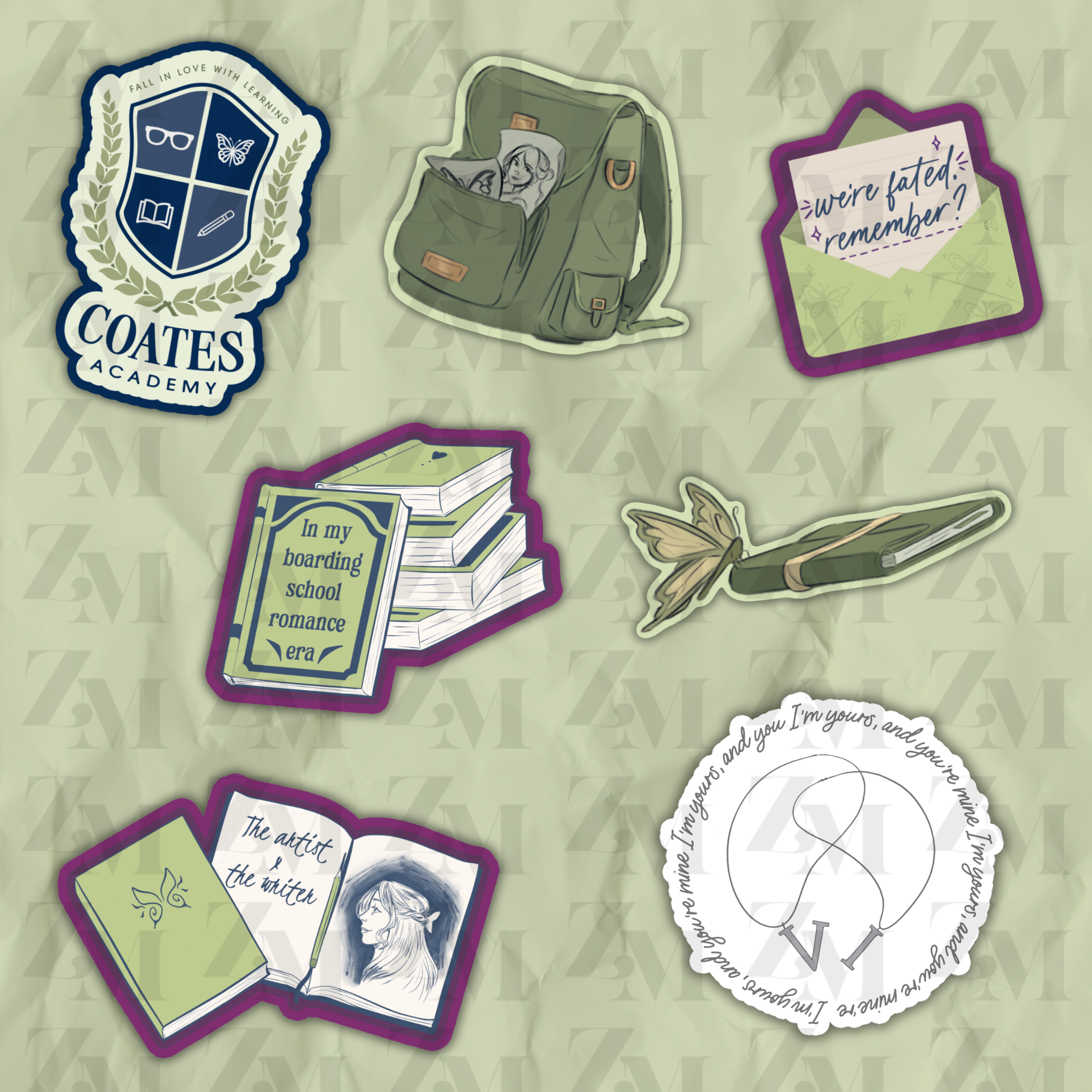 The Story Of Us Stickers