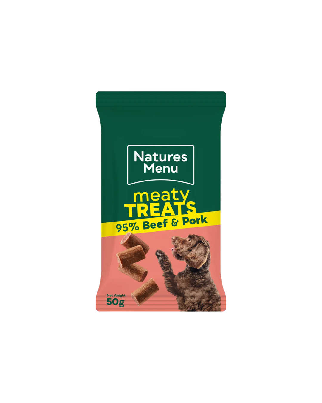 Natures Menu Meaty Treats - Beef & Pork 50g