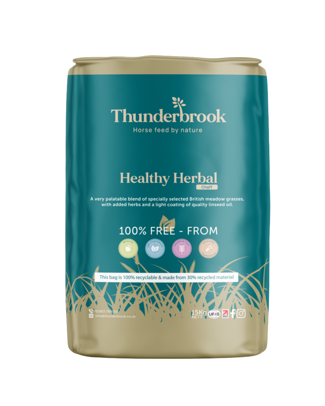 Thunderbrook Healthy Herbal Chaff 15kg