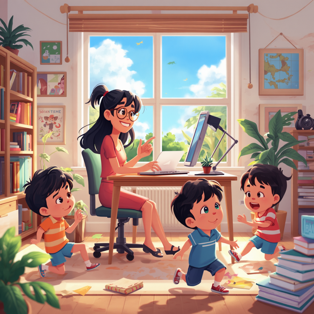 Plot Twist: It’s Summer. A WFH Author’s Guide to Juggling It All.