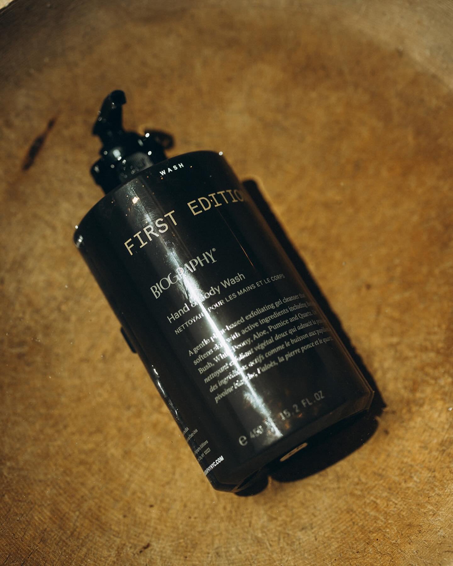 Our hand and body wash and cream by @biography_nyc refines skin and replenishes moisture at every step. 

We use these products every day in the shop. The wash cleanses without stripping and the cream both moisturizes and hydrates for surface repair 