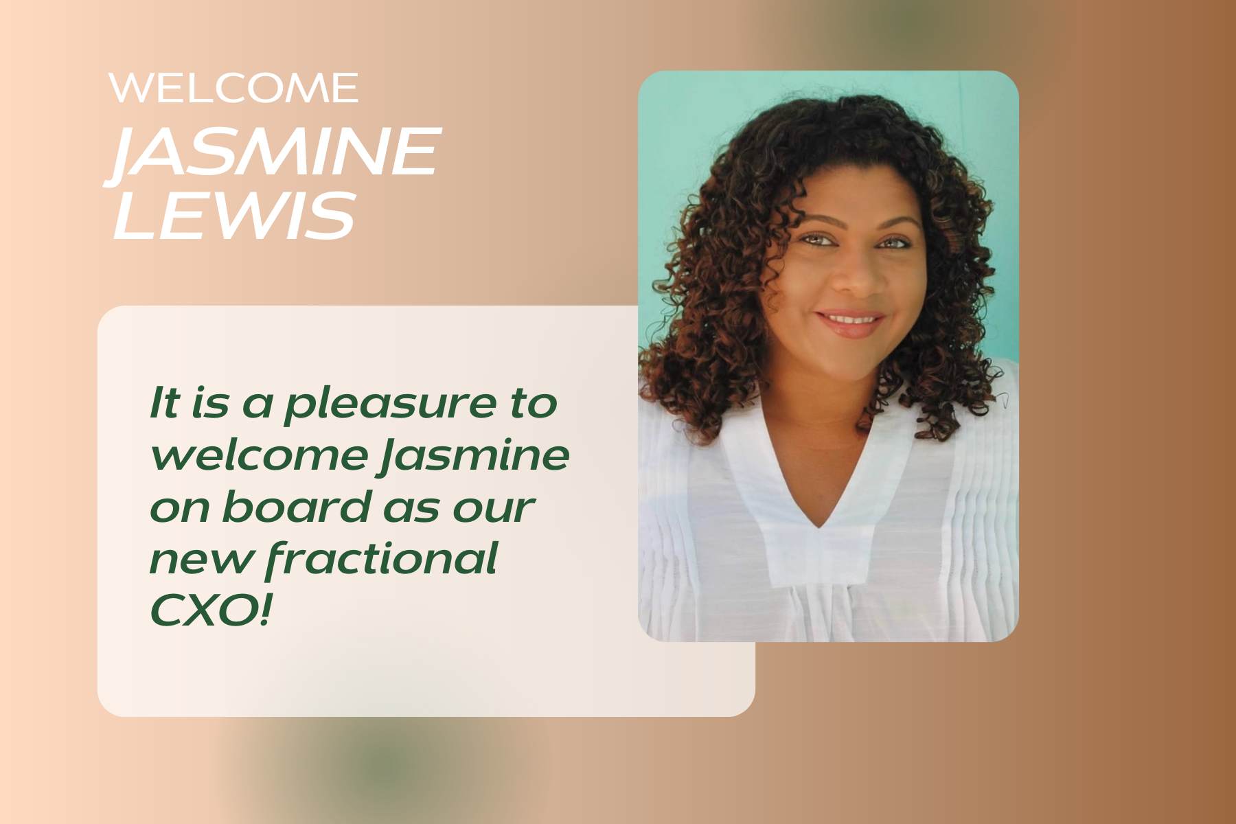 Announcing Jasmine Lewis, TransformCXO’s Newest Fractional EOS® Integrator and CXO