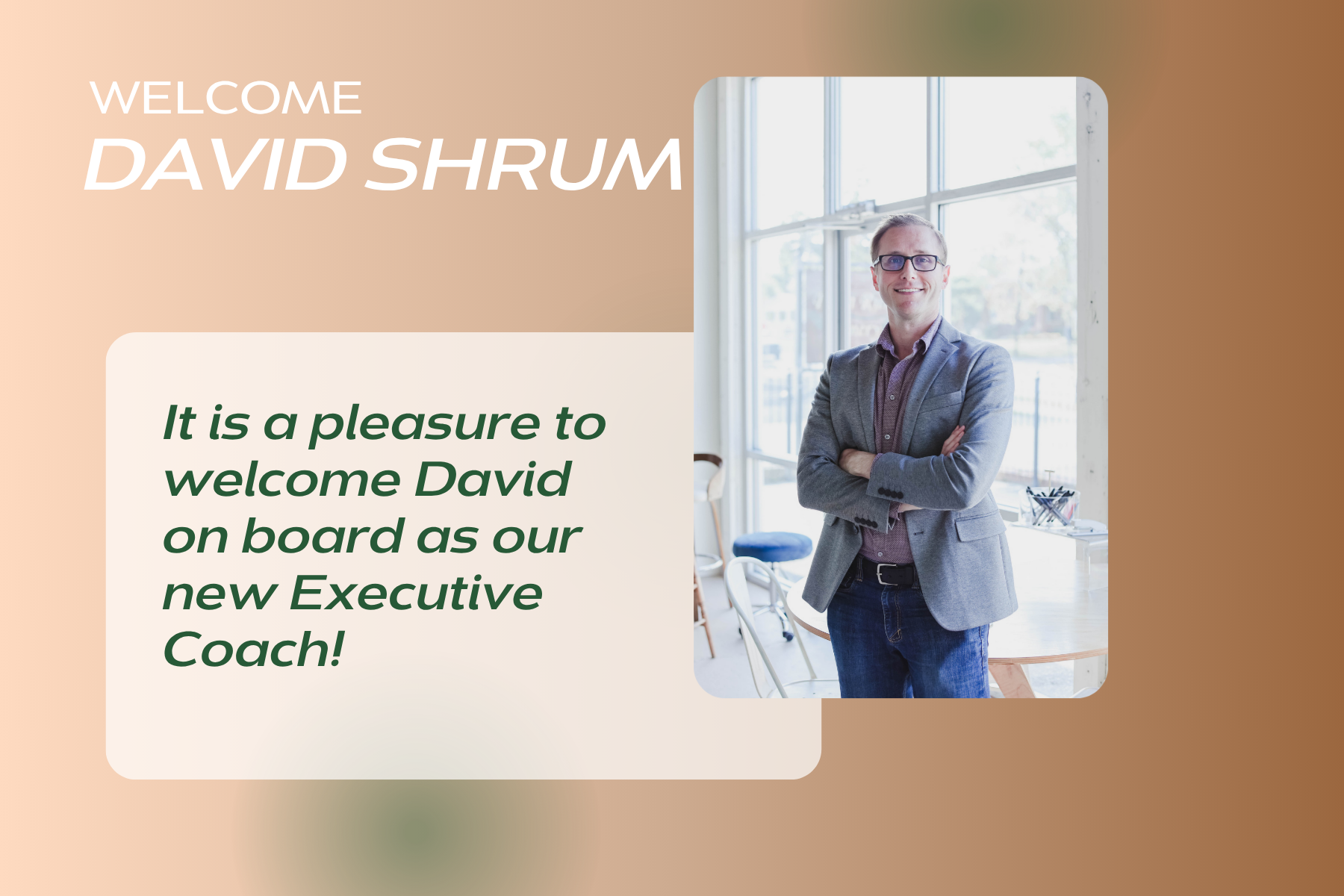 Welcoming David Shrum to TransformCXO