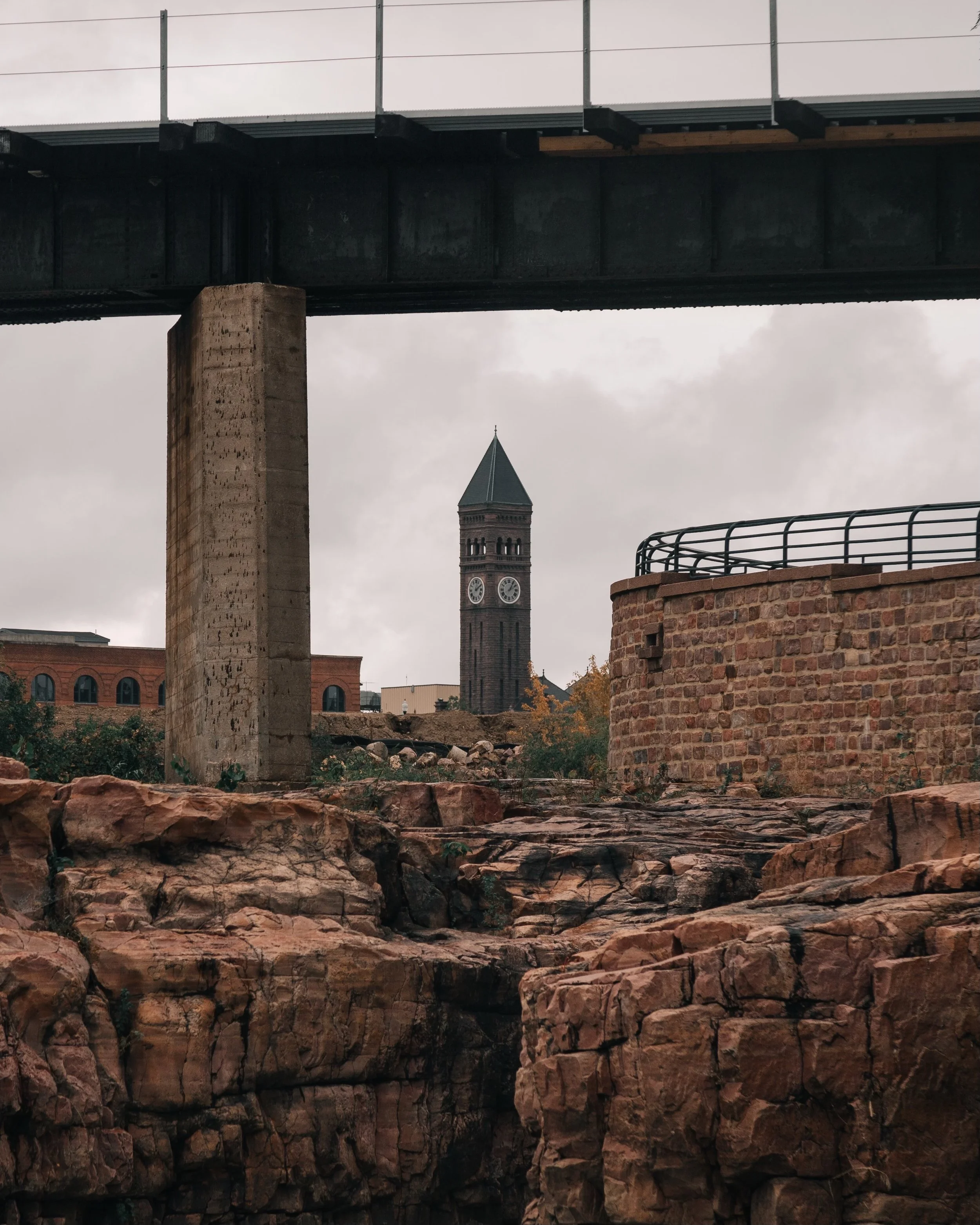Downtown Sioux Falls Clock Tower