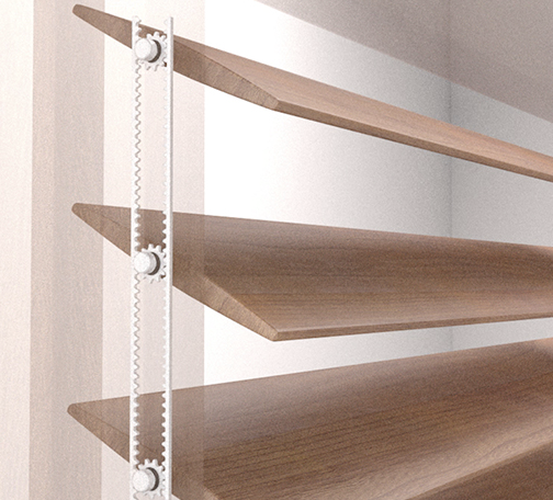 605 Blinds Shutter with Invisible Tilt